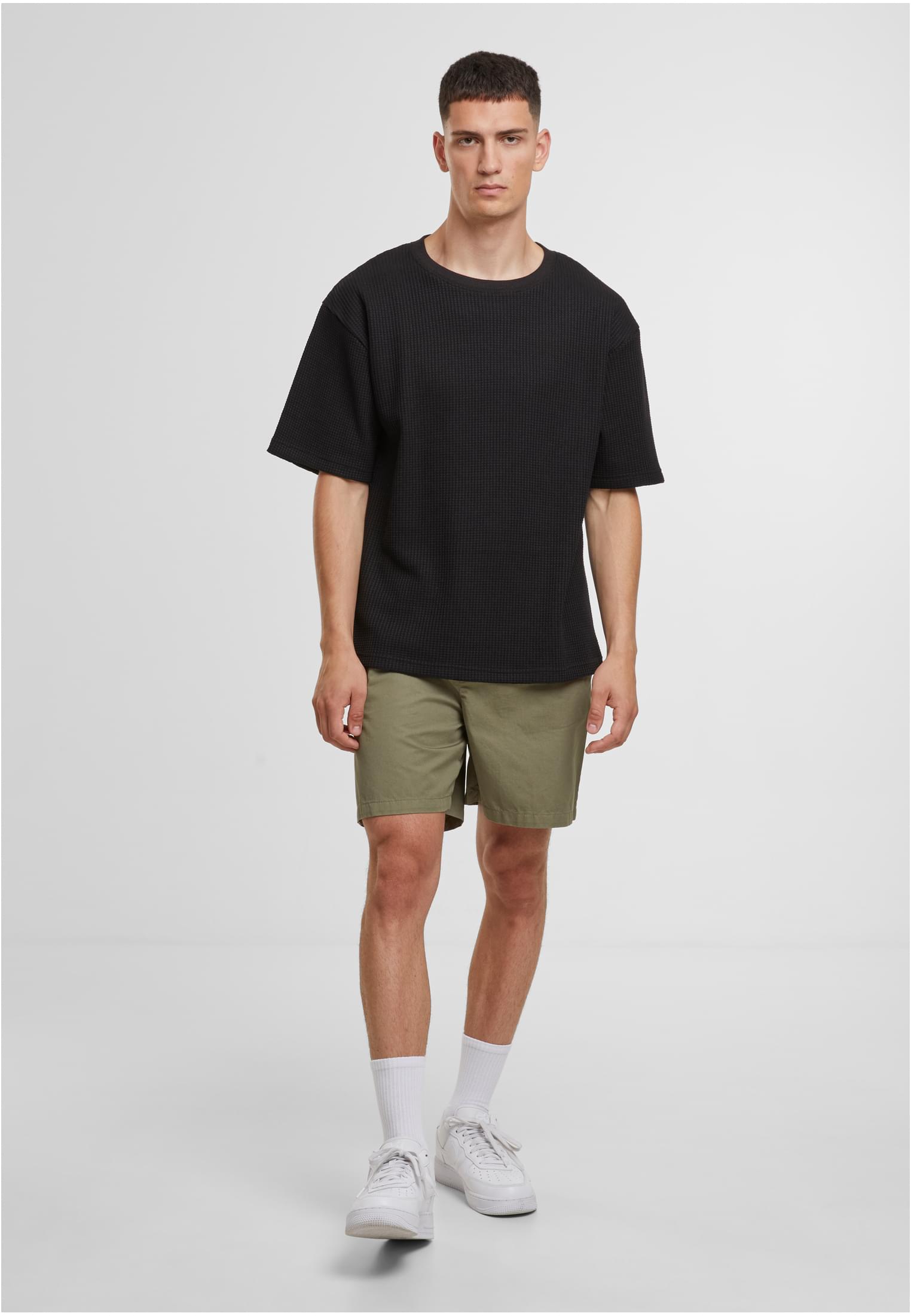 UC Men Pantaloncini Bermuda With Elastic Waistband paleolive