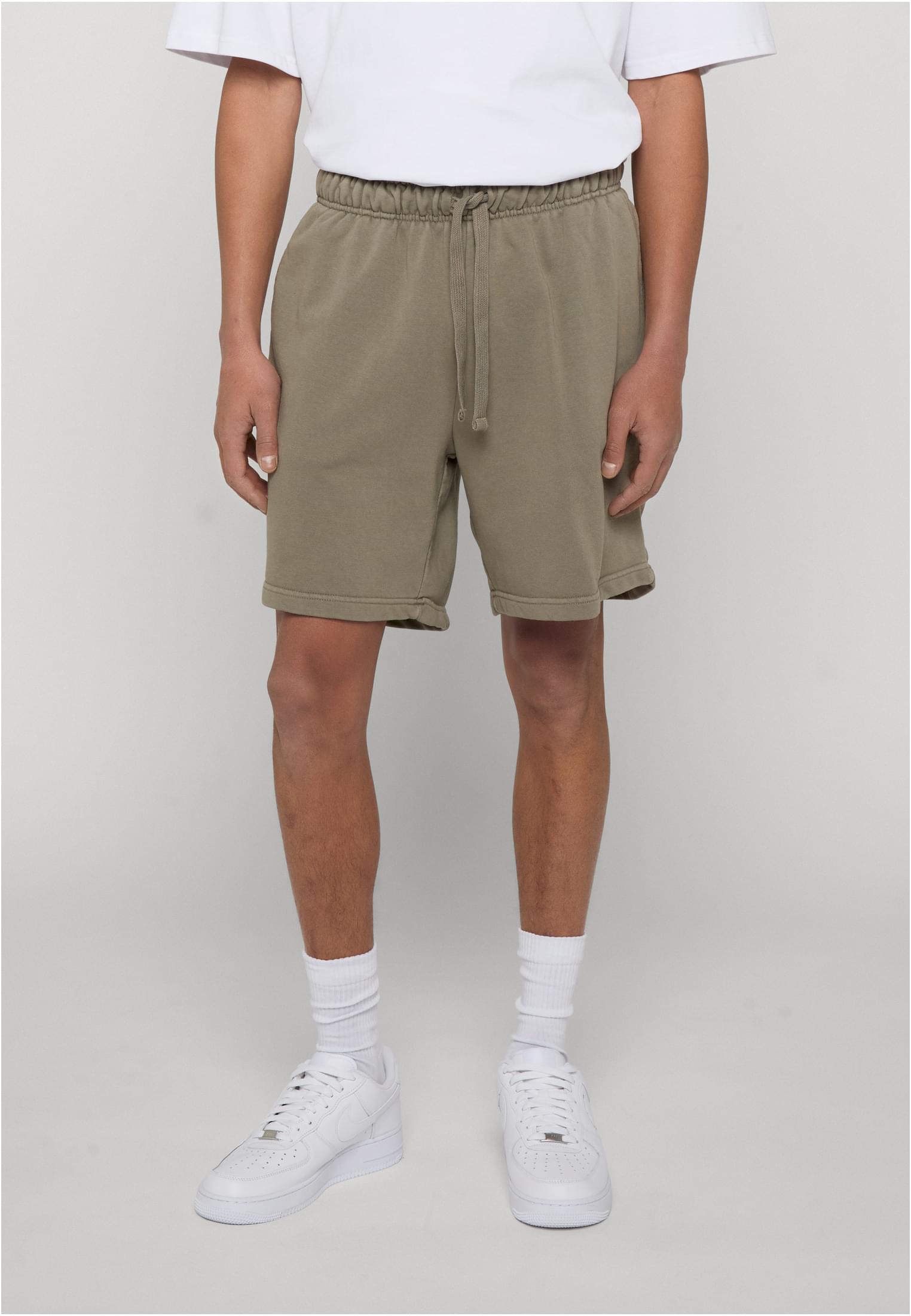 Urban Classics Pantaloncini Heavy Washed paleolive