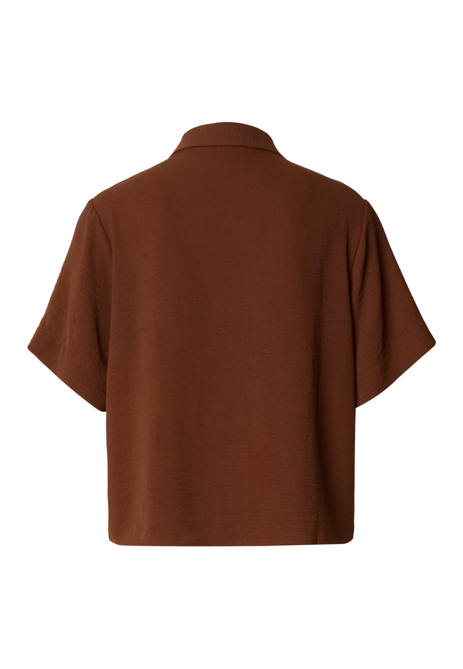 UC Ladies Camicia Structured Resort cinnamonbrown