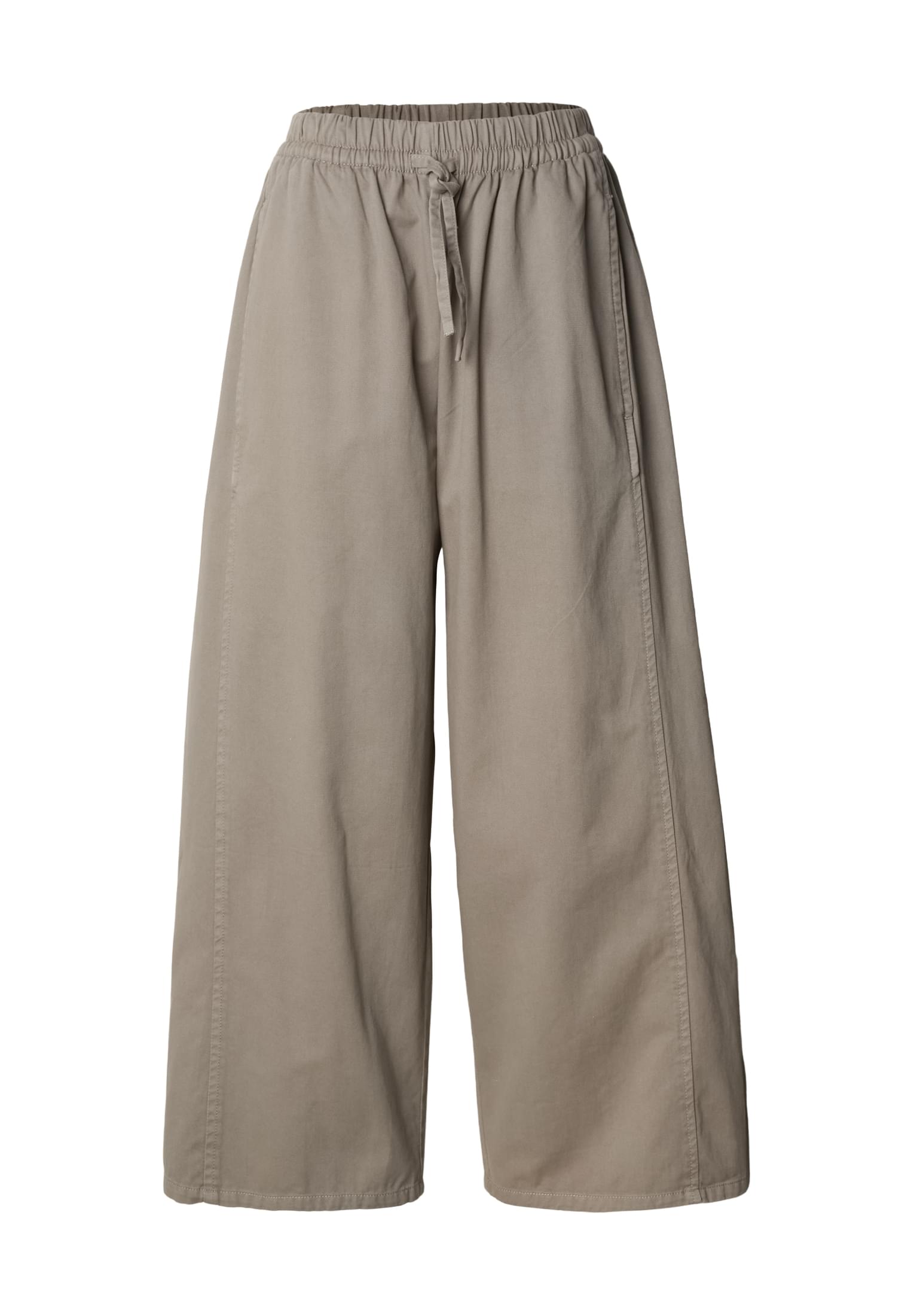 Urban Classics Pantaloni Barrel Cropped Cotton cloud