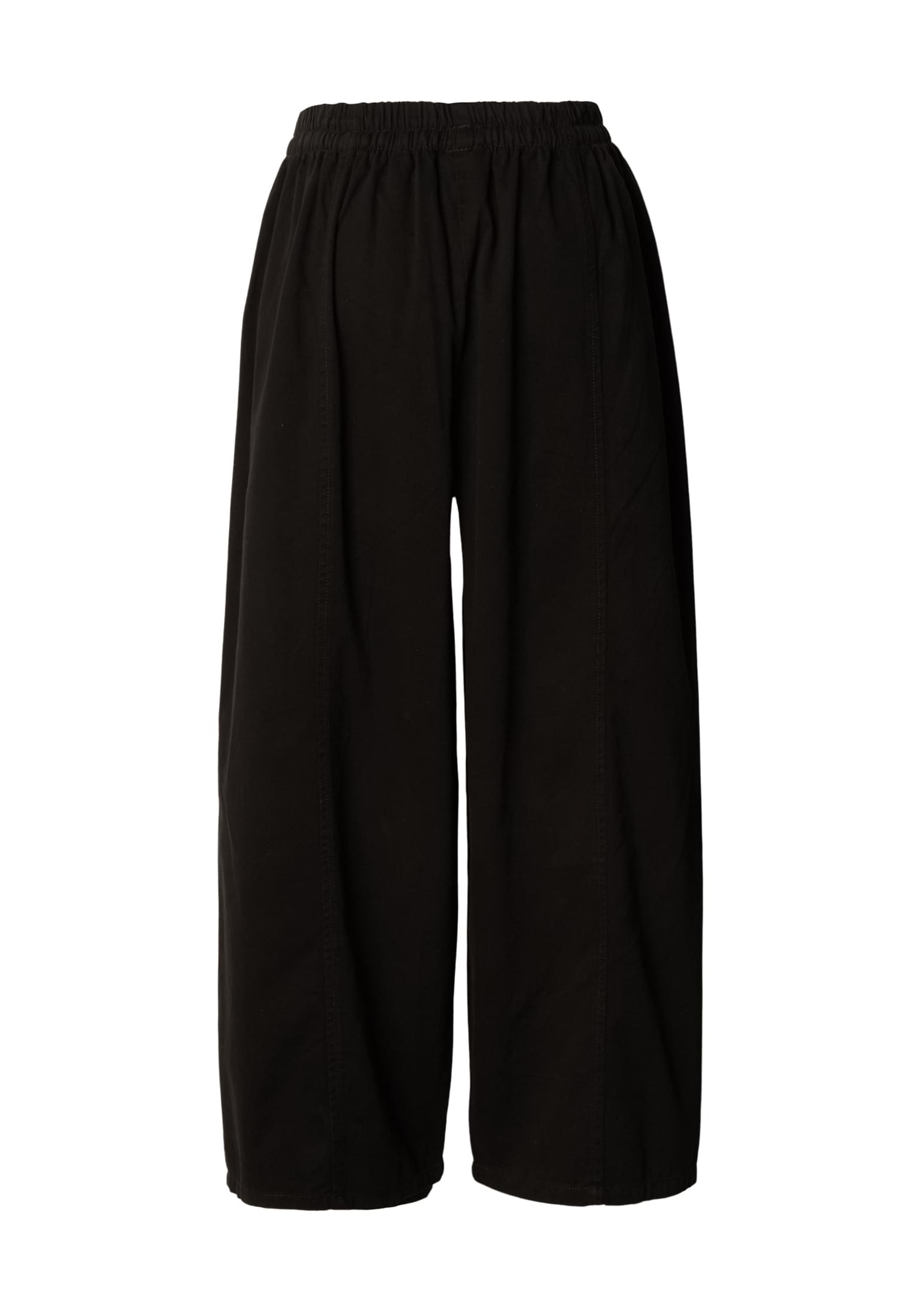 Urban Classics Pantaloni Barrel Cropped Cotton