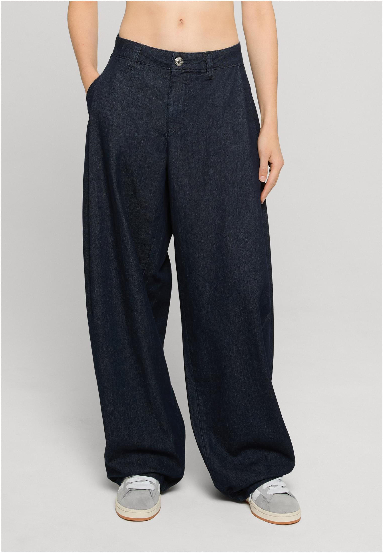 Urban Classics Pantaloni Barrel rinsed washed