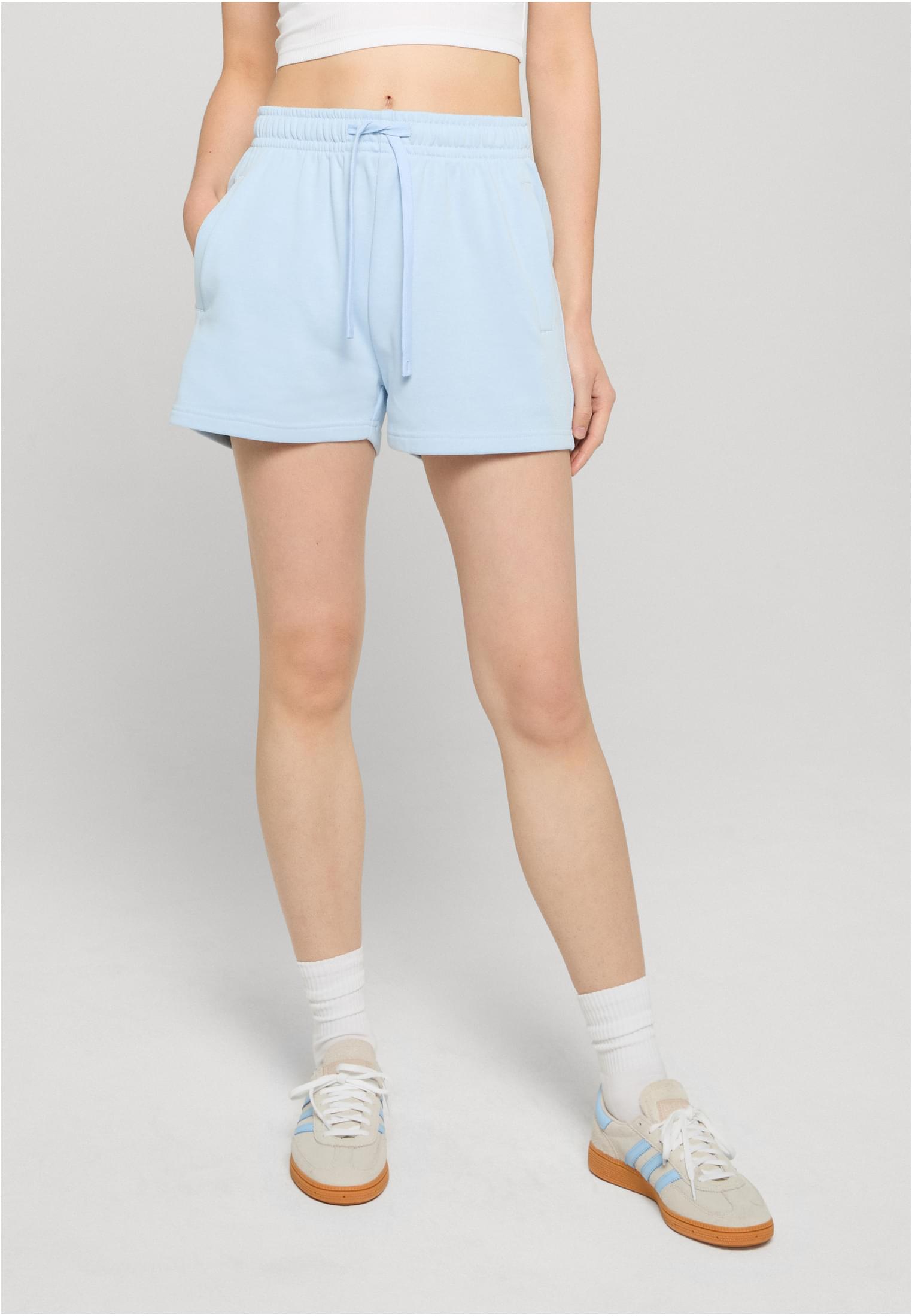 Urban Classics Pantaloncini Light Terry freezeblue