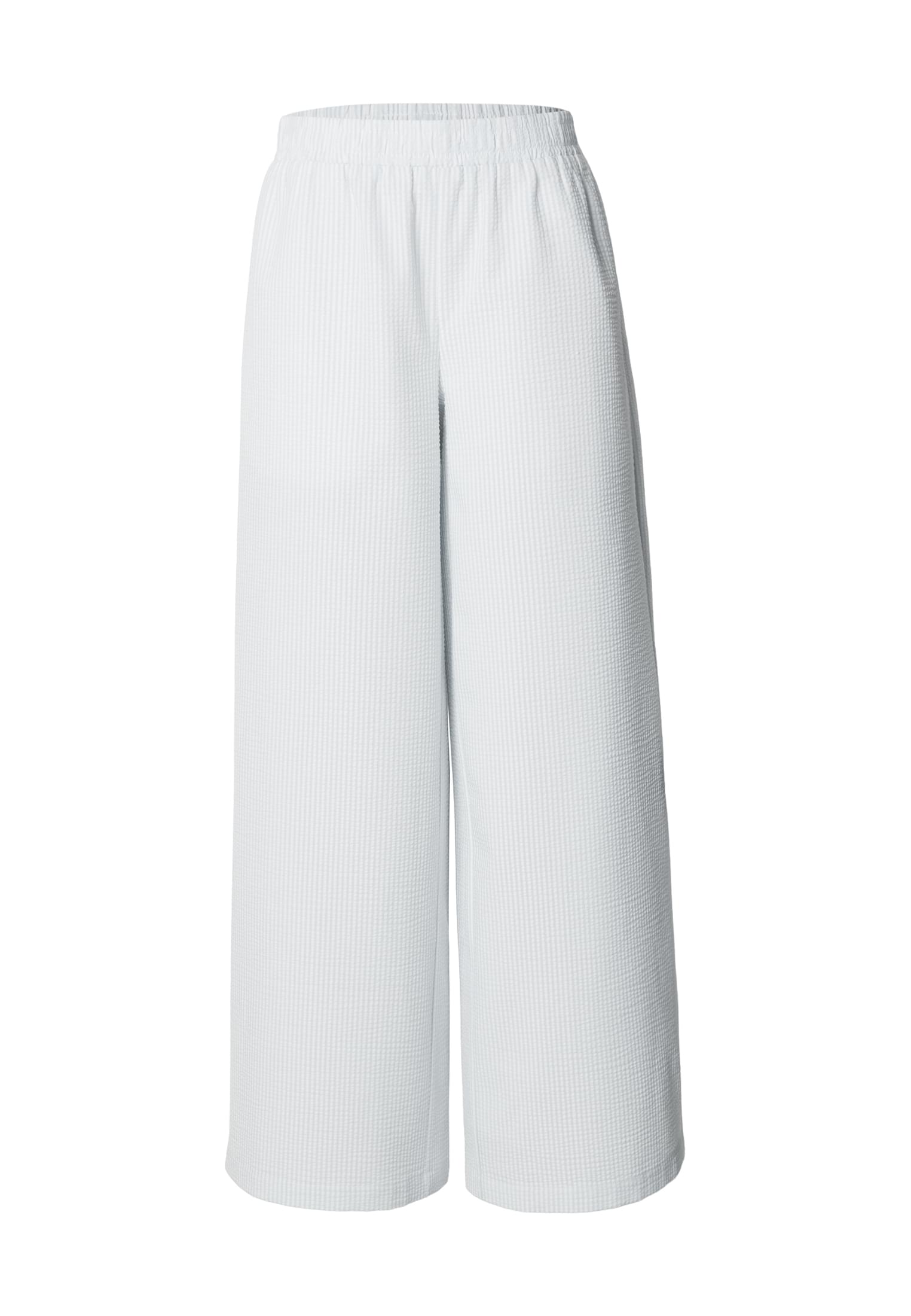 Urban Classics Pantaloni Seersucker Resort freezeblue/white