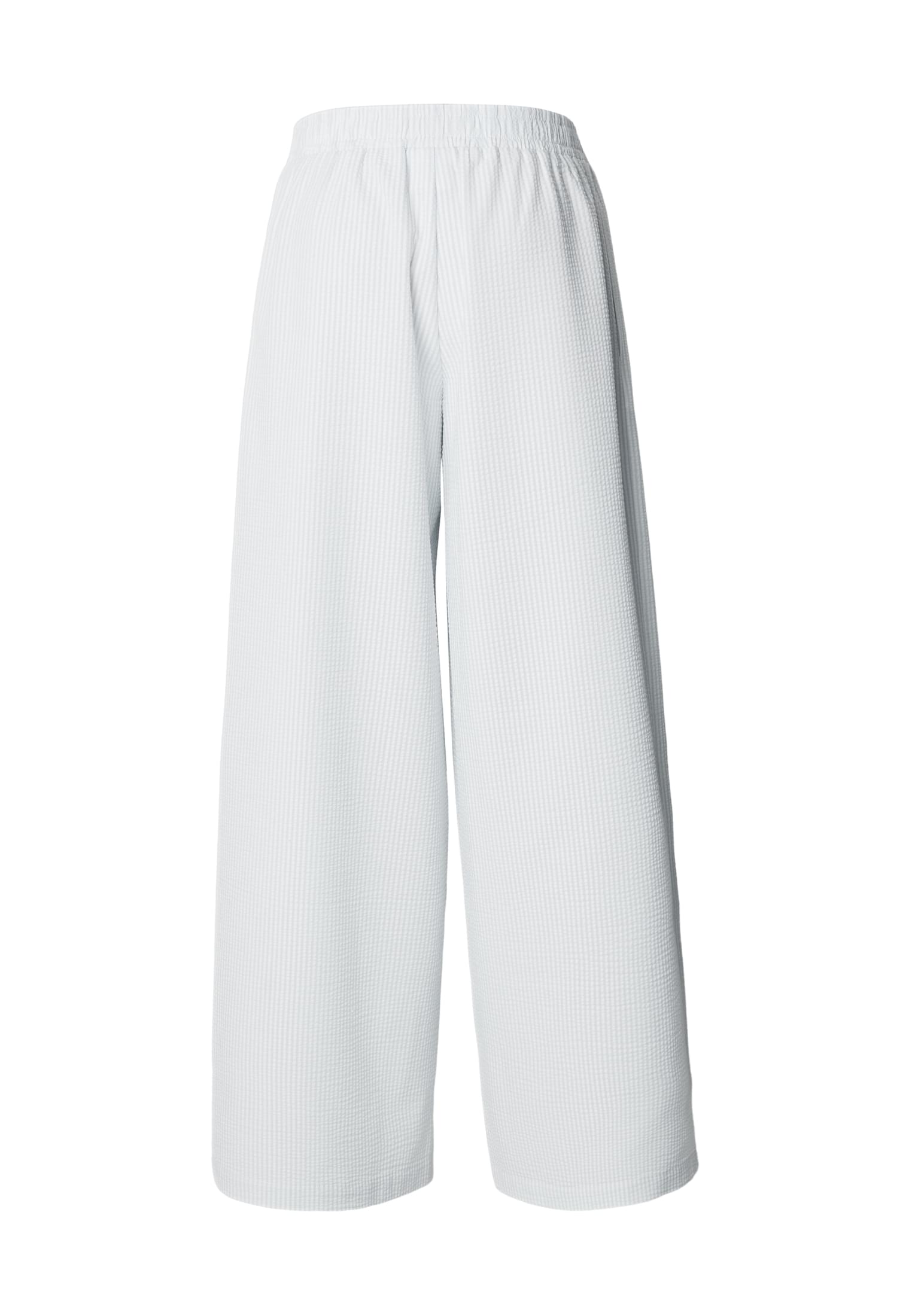 Urban Classics Pantaloni Seersucker Resort freezeblue/white