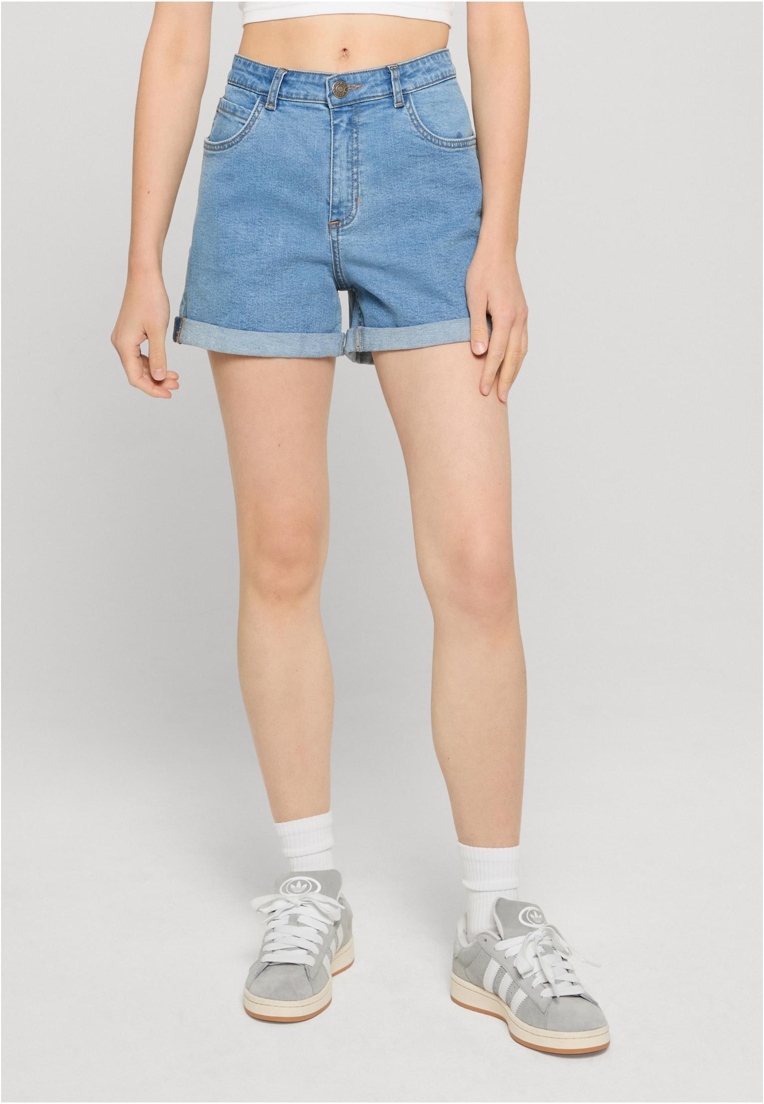UC Ladies Pantaloncini High Waist washed