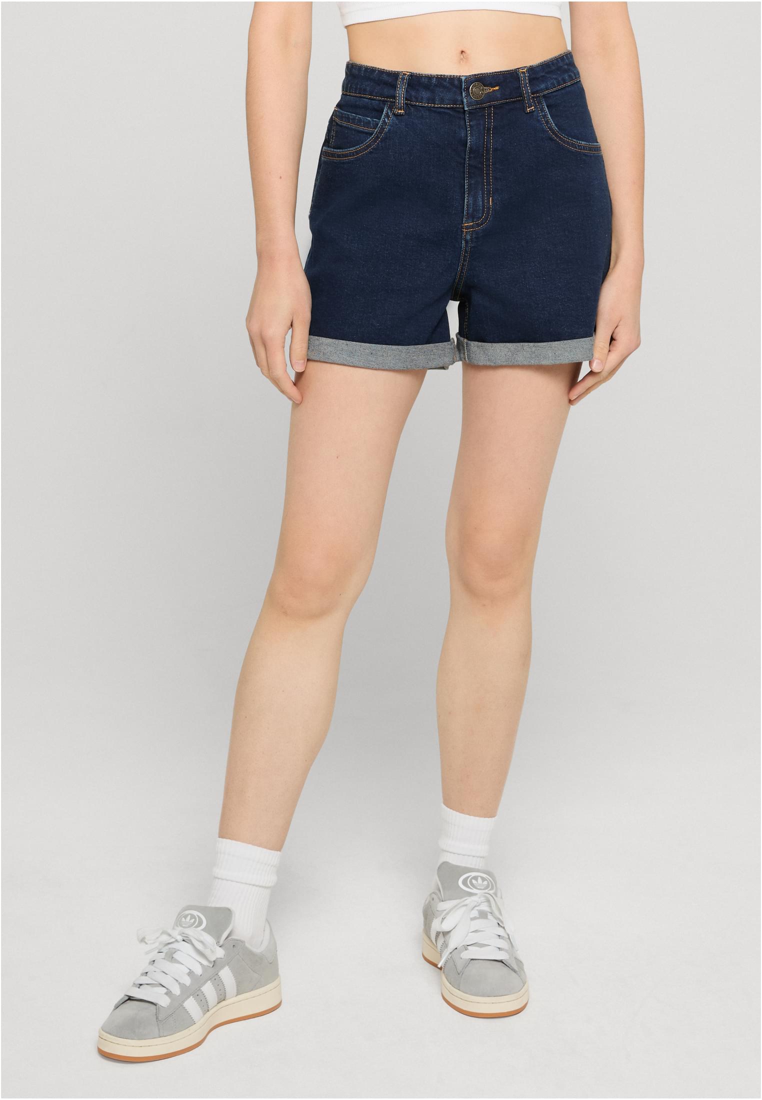 UC Ladies Pantaloncini High Waist washed