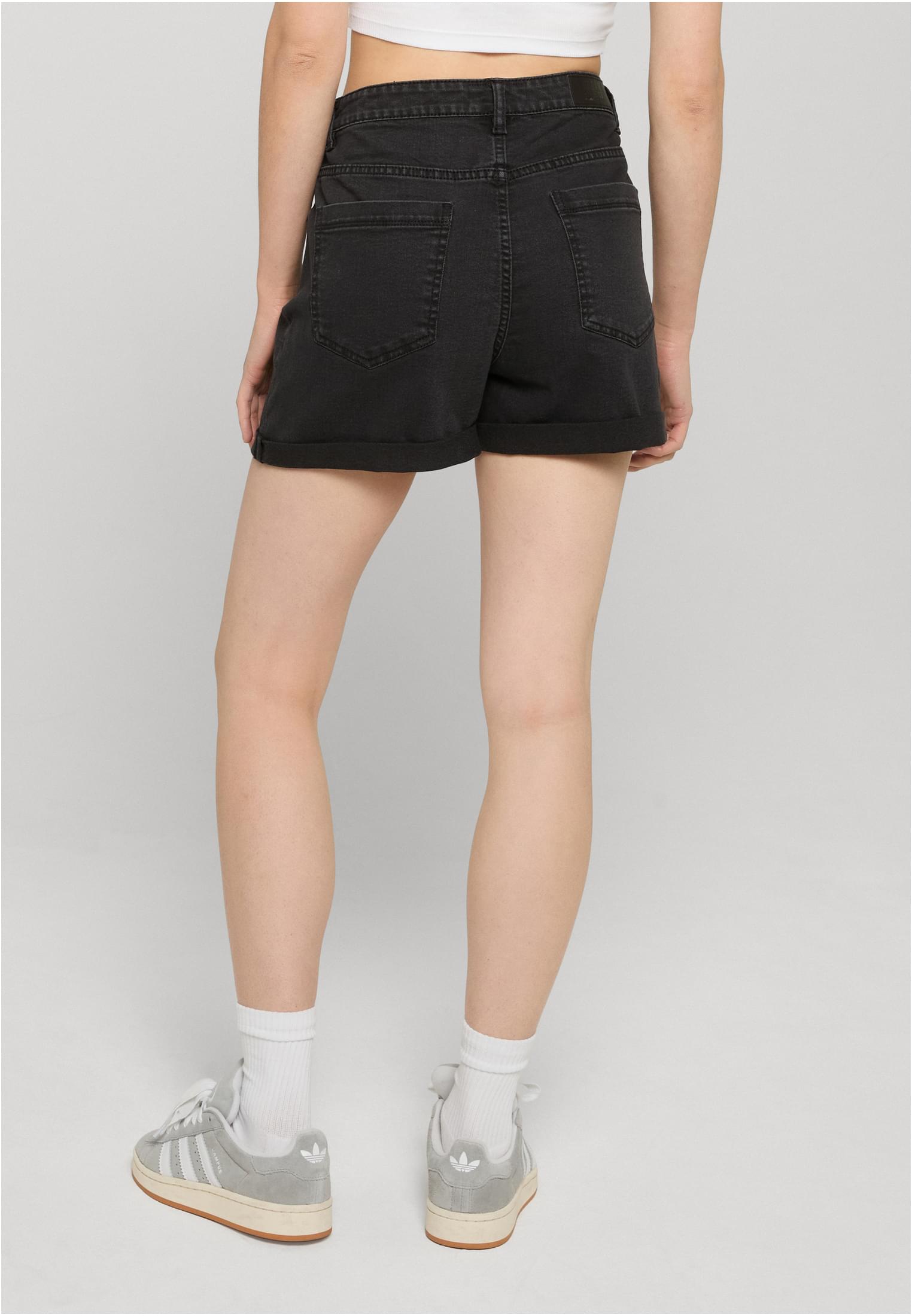 UC Ladies Pantaloncini High Waist washed