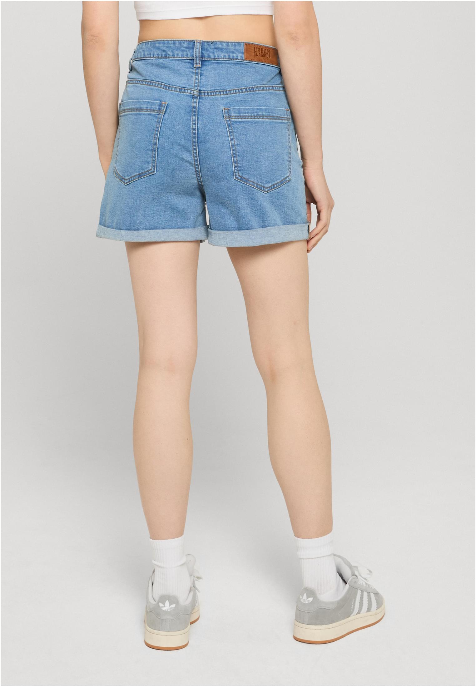 UC Ladies Pantaloncini High Waist washed