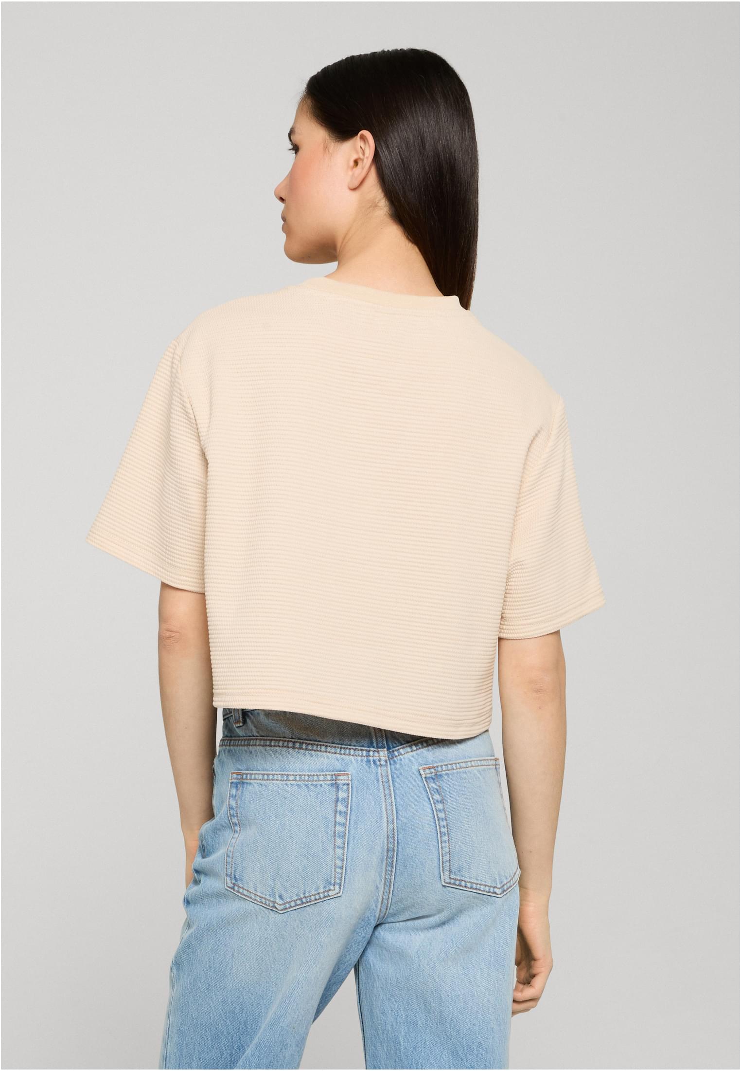Urban Classics Maglietta Structured Cropped cloud