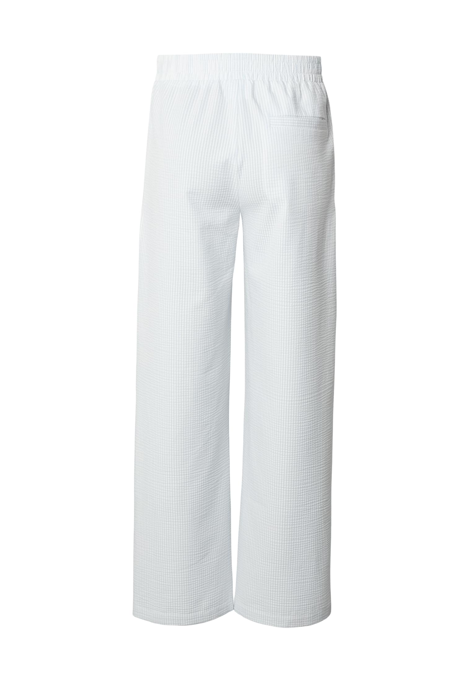 Urban Classics Pantaloni Seersucker Beach freezeblue/white