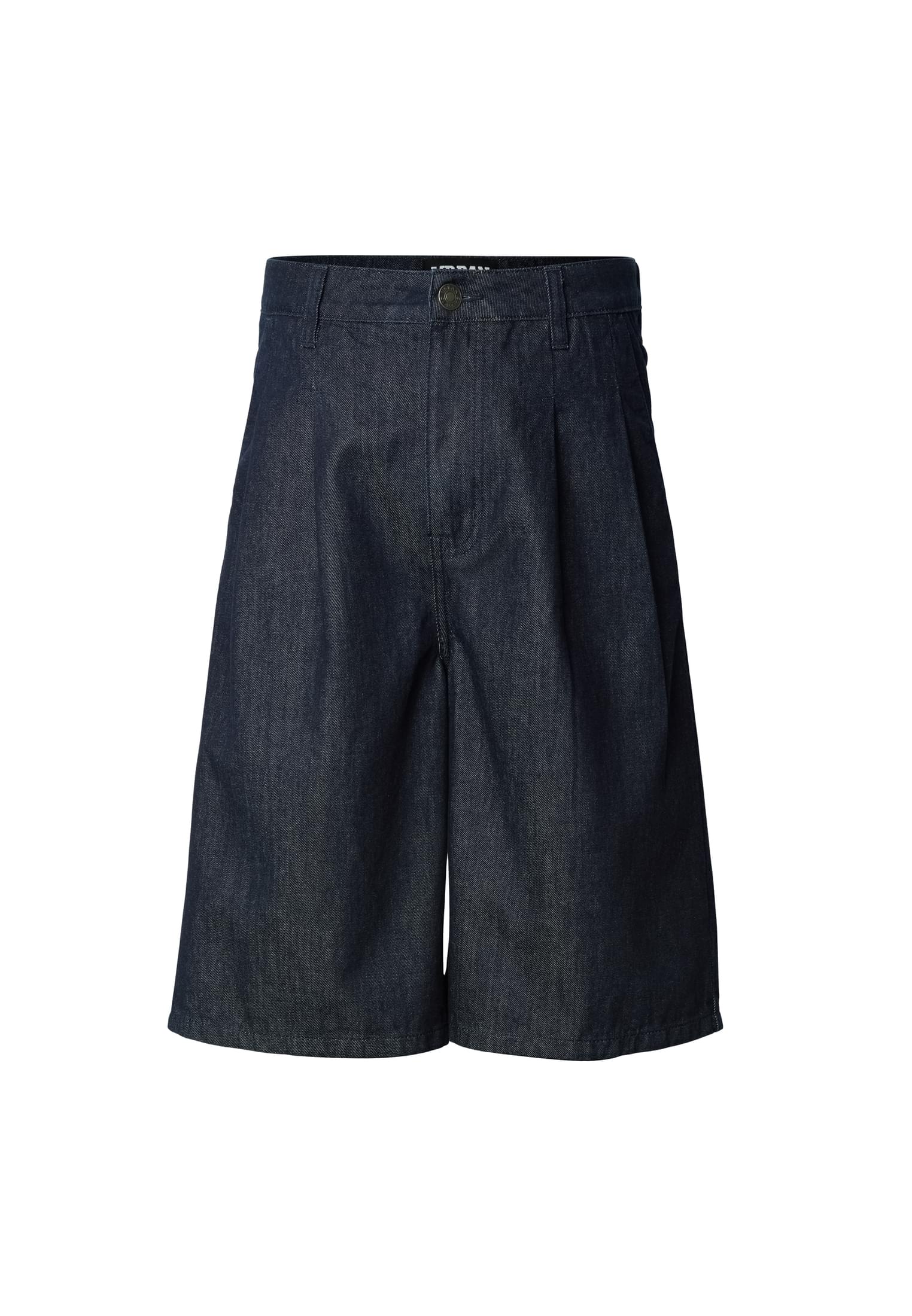 UC Men Pantaloncini Pleated new mid washed