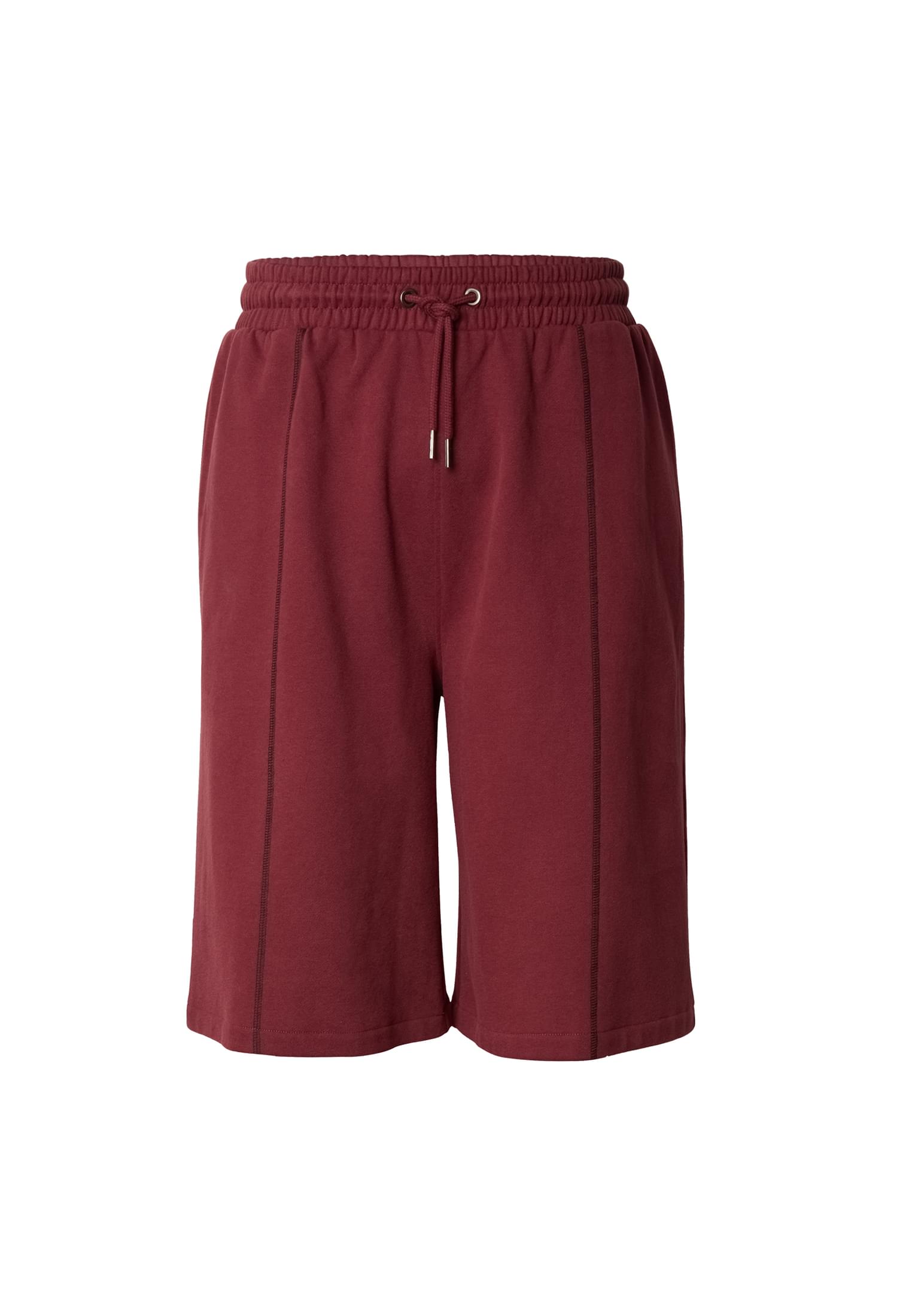 Urban Classics Pantaloncini Contrast Seam Peached Bermuda darkbrickred