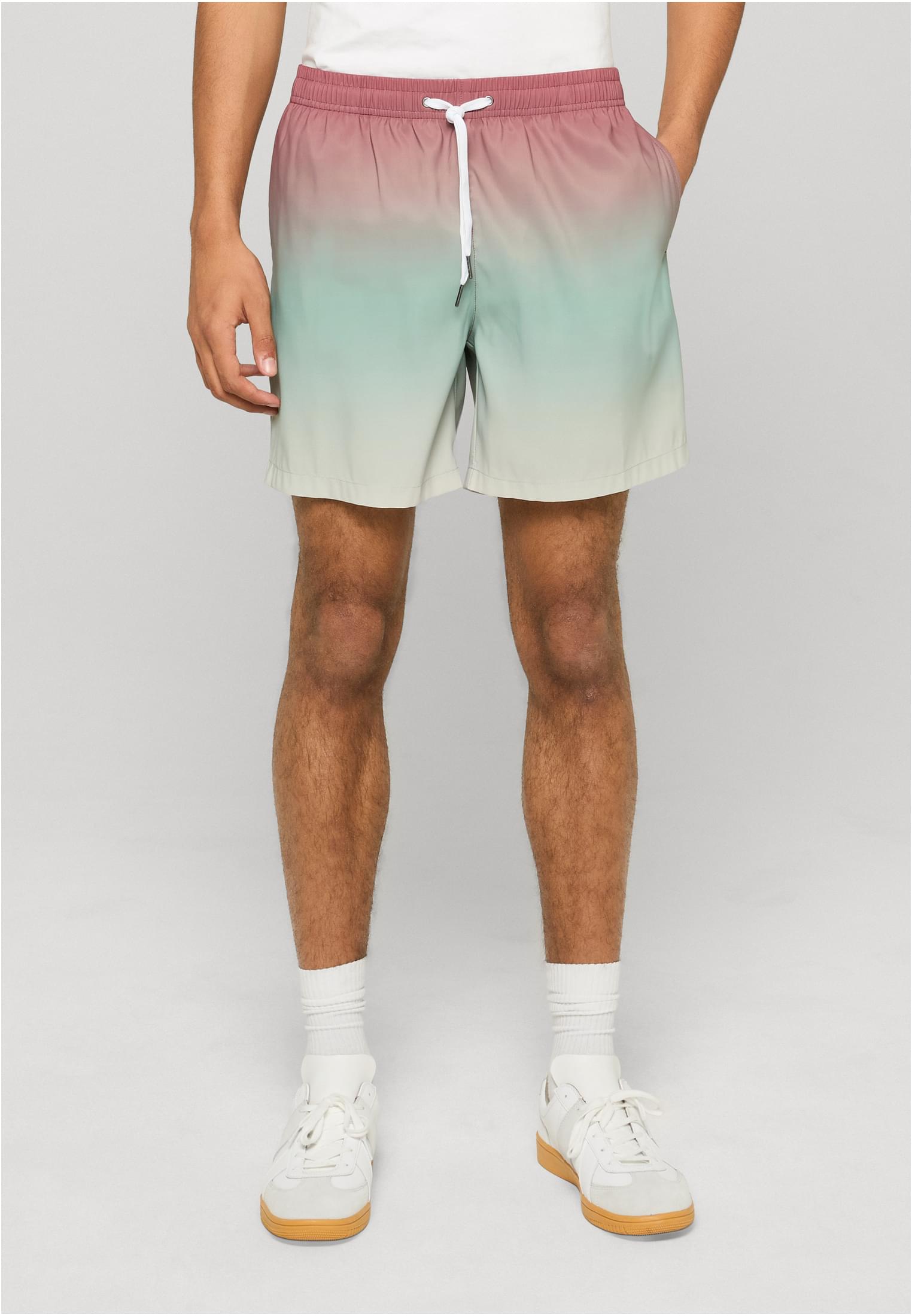 Urban Classics Pantaloncini Gradient Swim greengradient