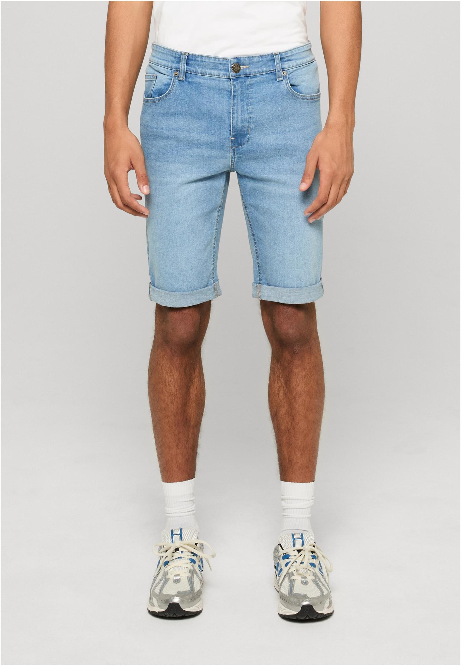 UC Men Pantaloncini Basic Slim Fit new washed