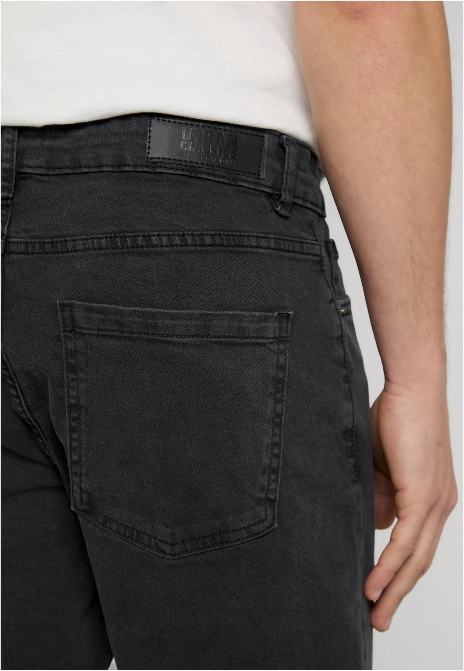 UC Men Pantaloncini Basic Slim Fit washed