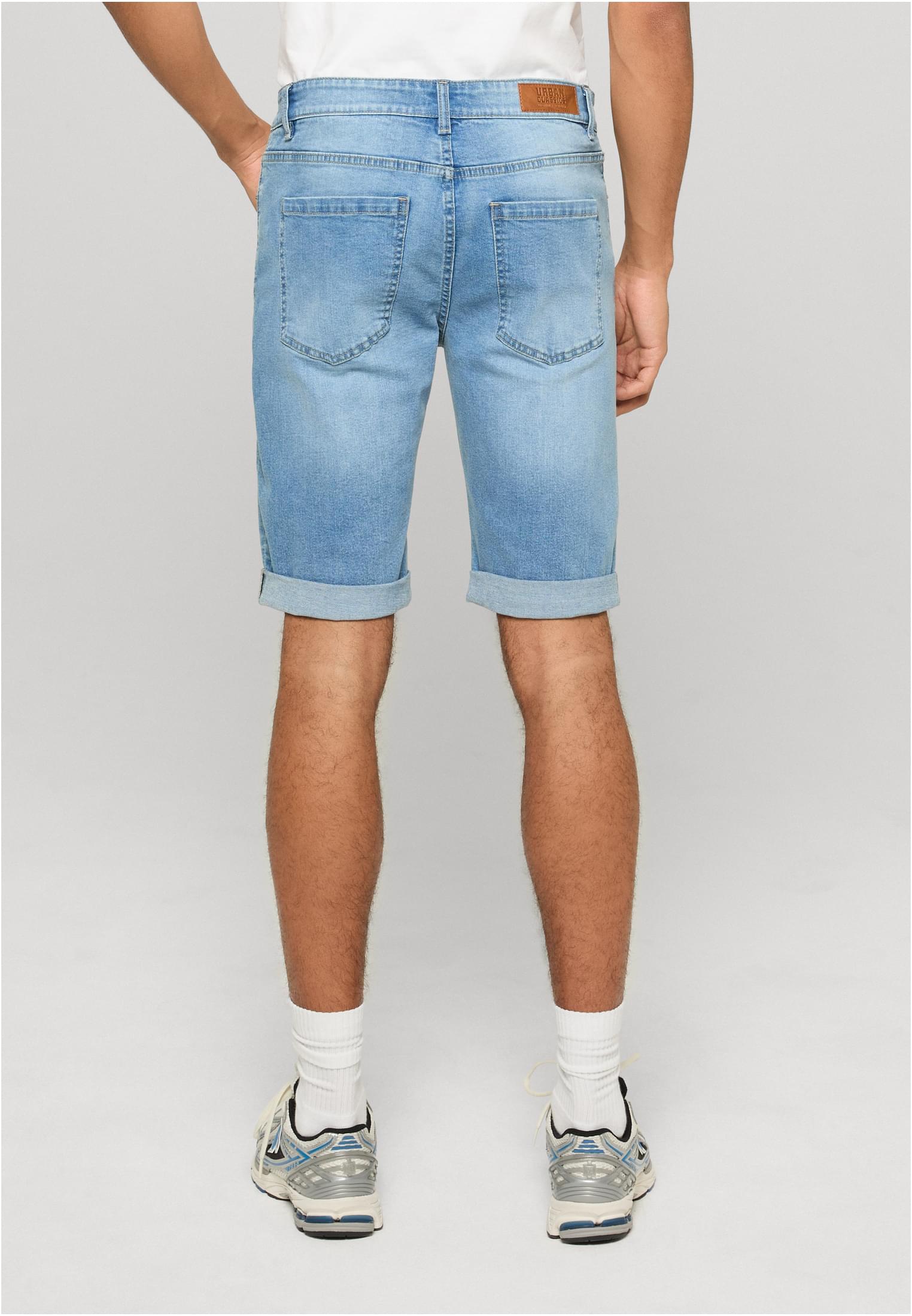 UC Men Pantaloncini Basic Slim Fit new washed