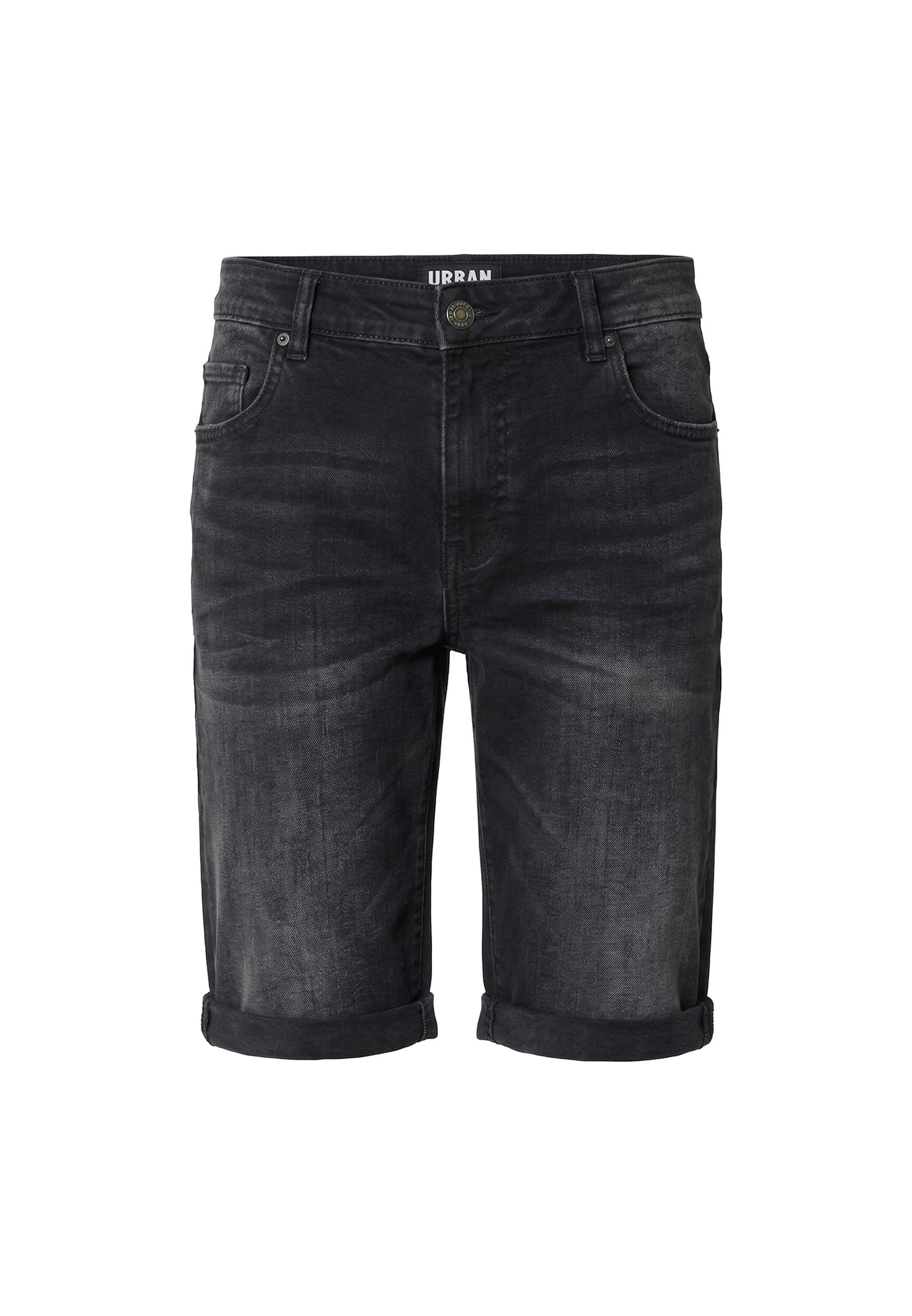 UC Men Pantaloncini Basic Slim Fit washed