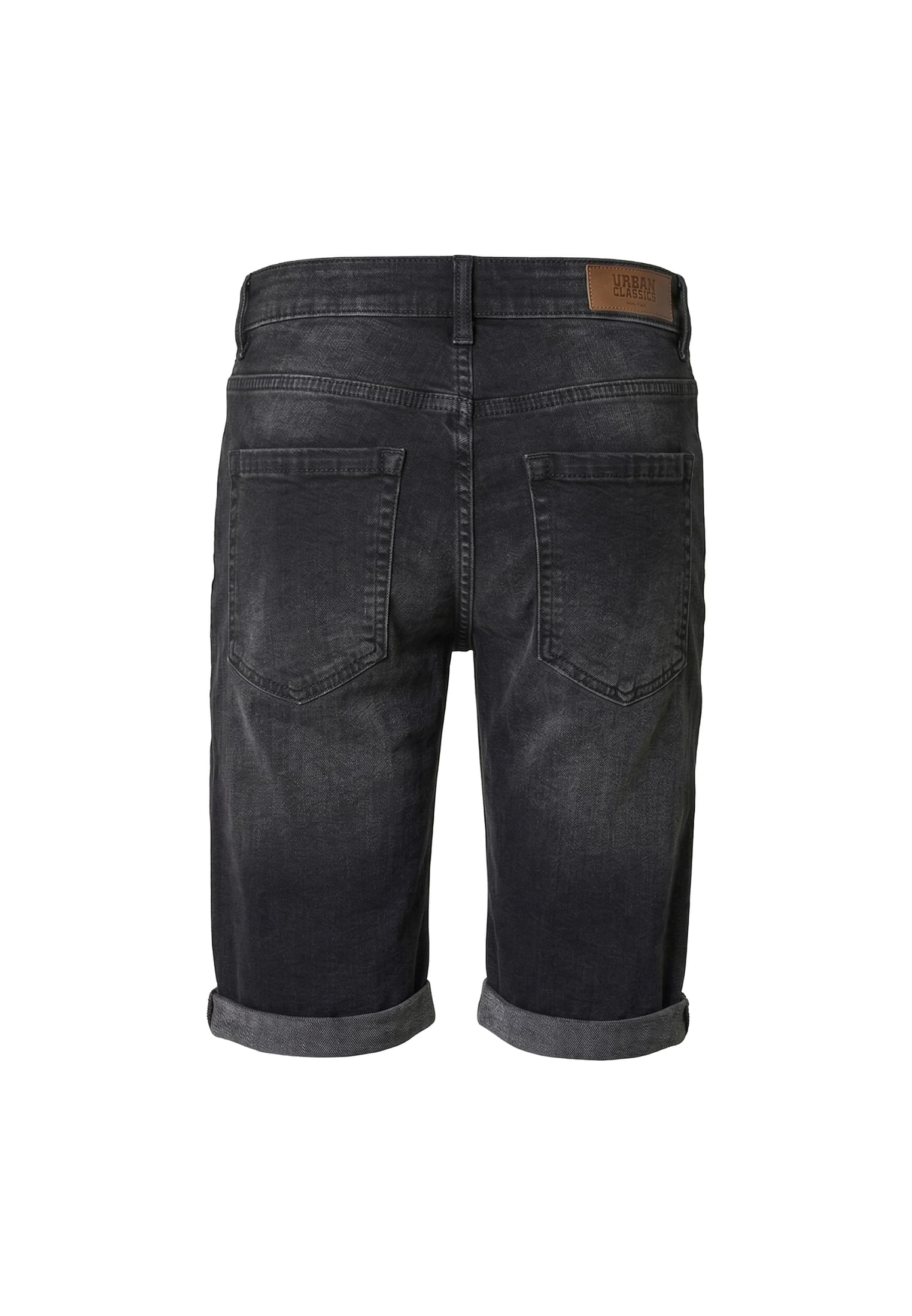 UC Men Pantaloncini Basic Slim Fit washed