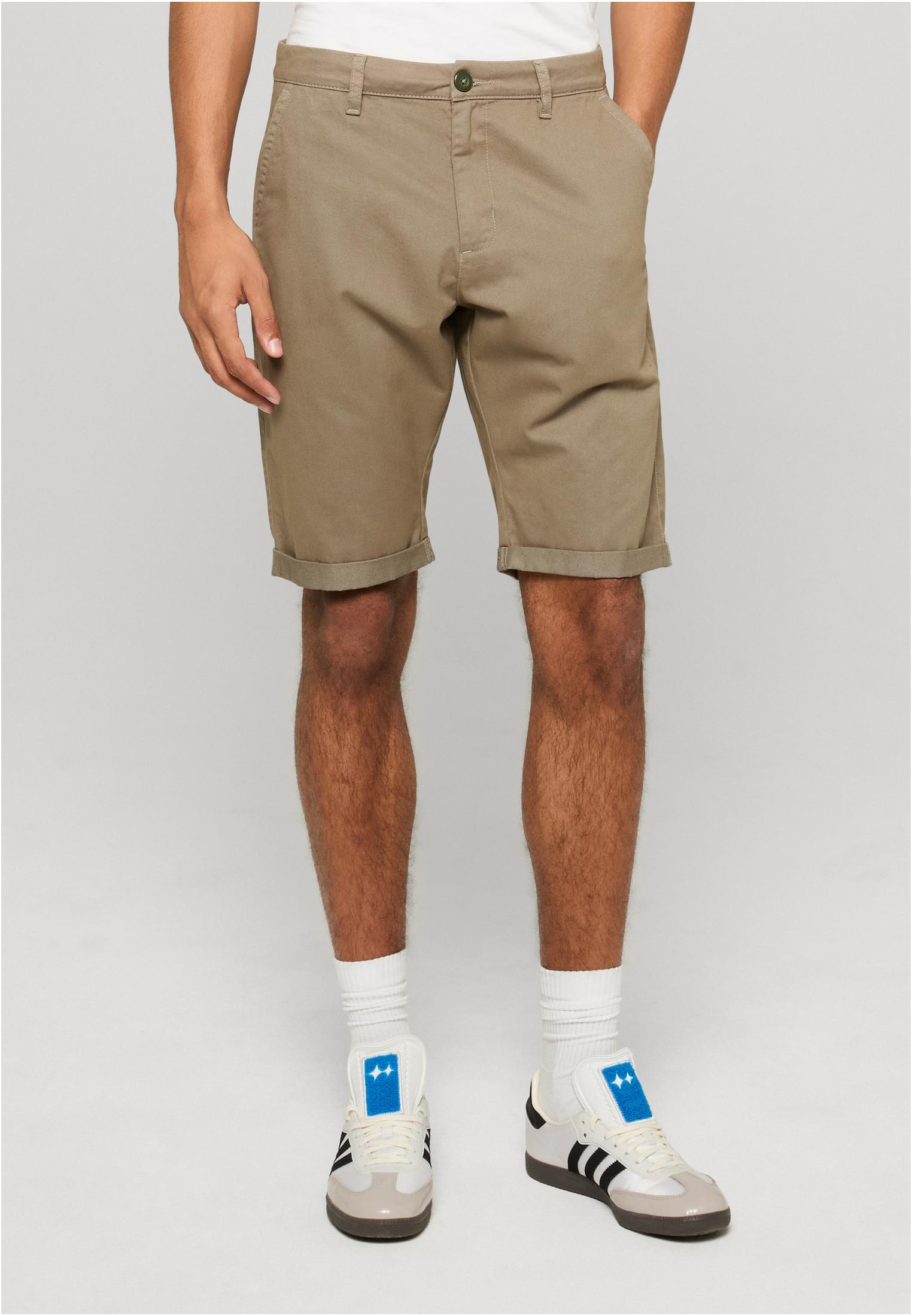 UC Men Pantaloncini Basic Chino paleolive