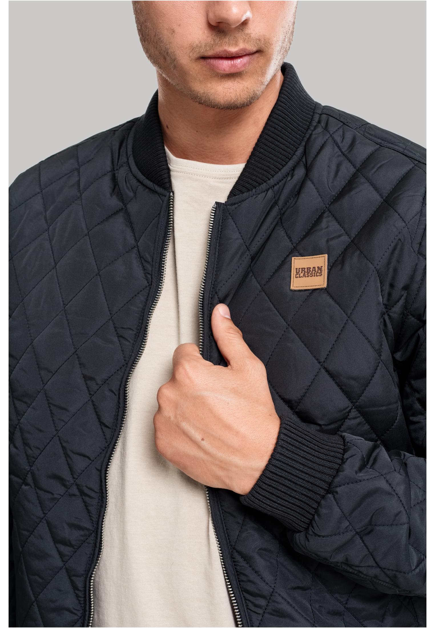 UC Men Giacca Diamond Quilt Nylon