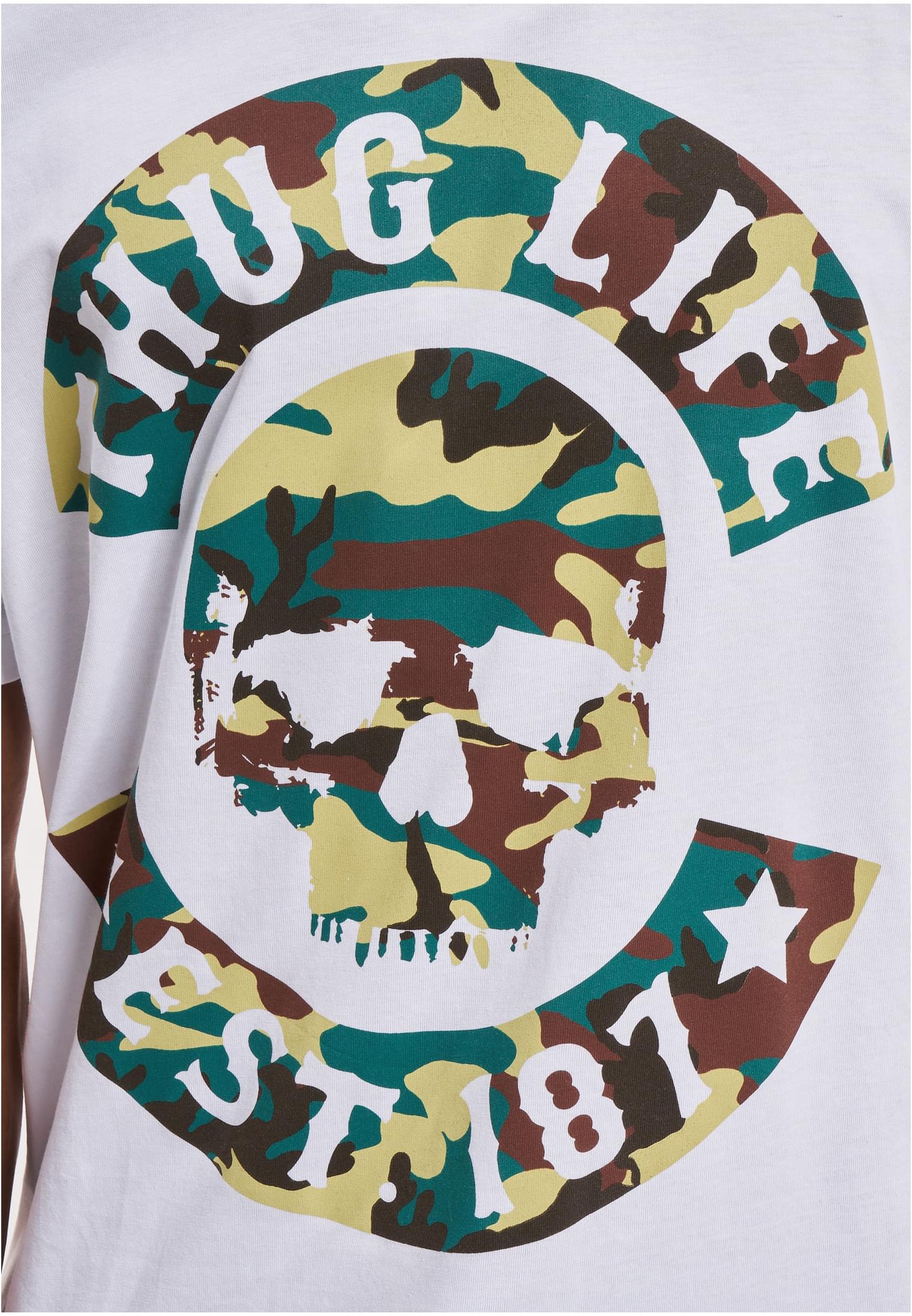 Thug Life Maglietta B.Skull Camo