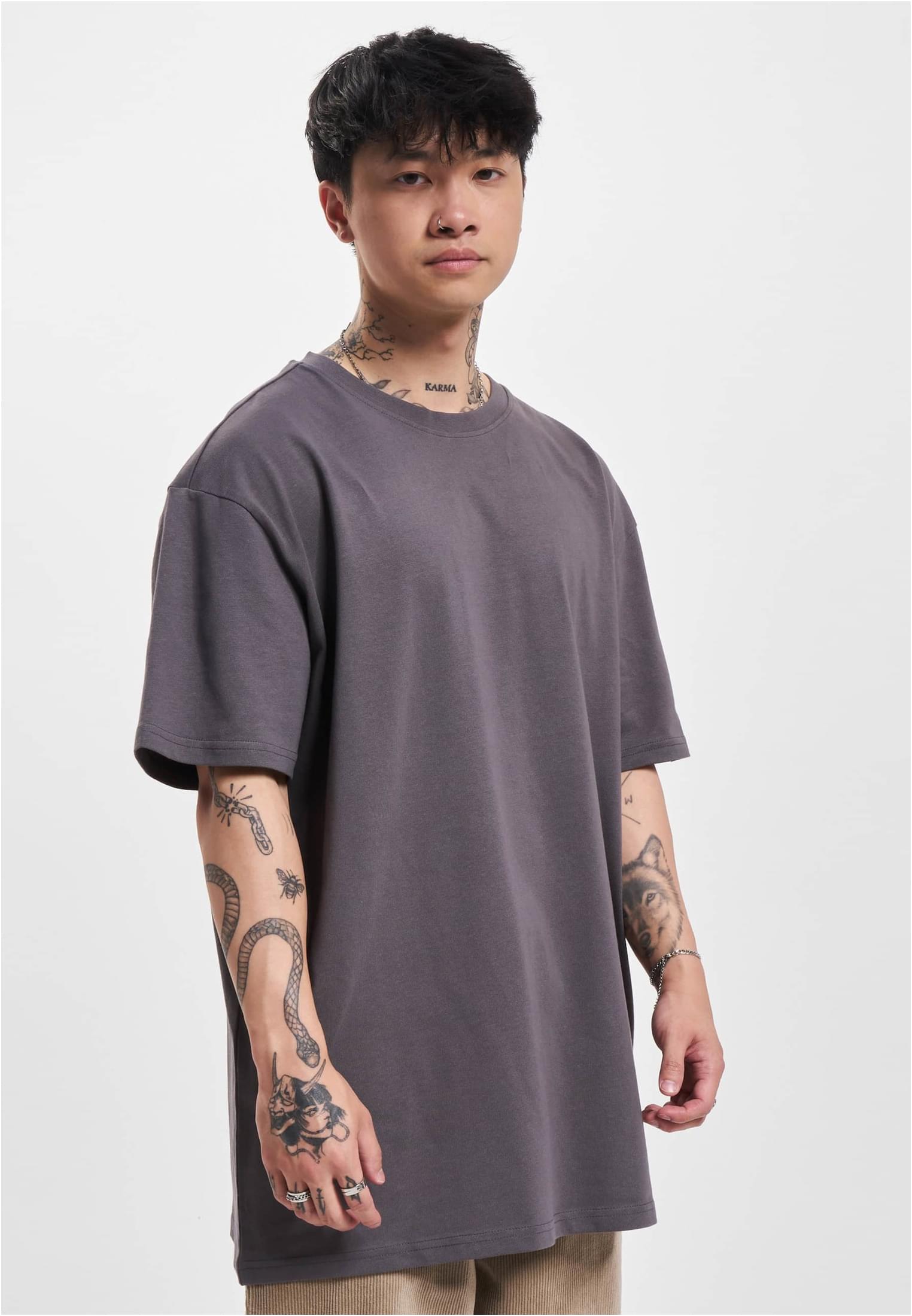 Thug Life Maglietta Clouds darkgrey
