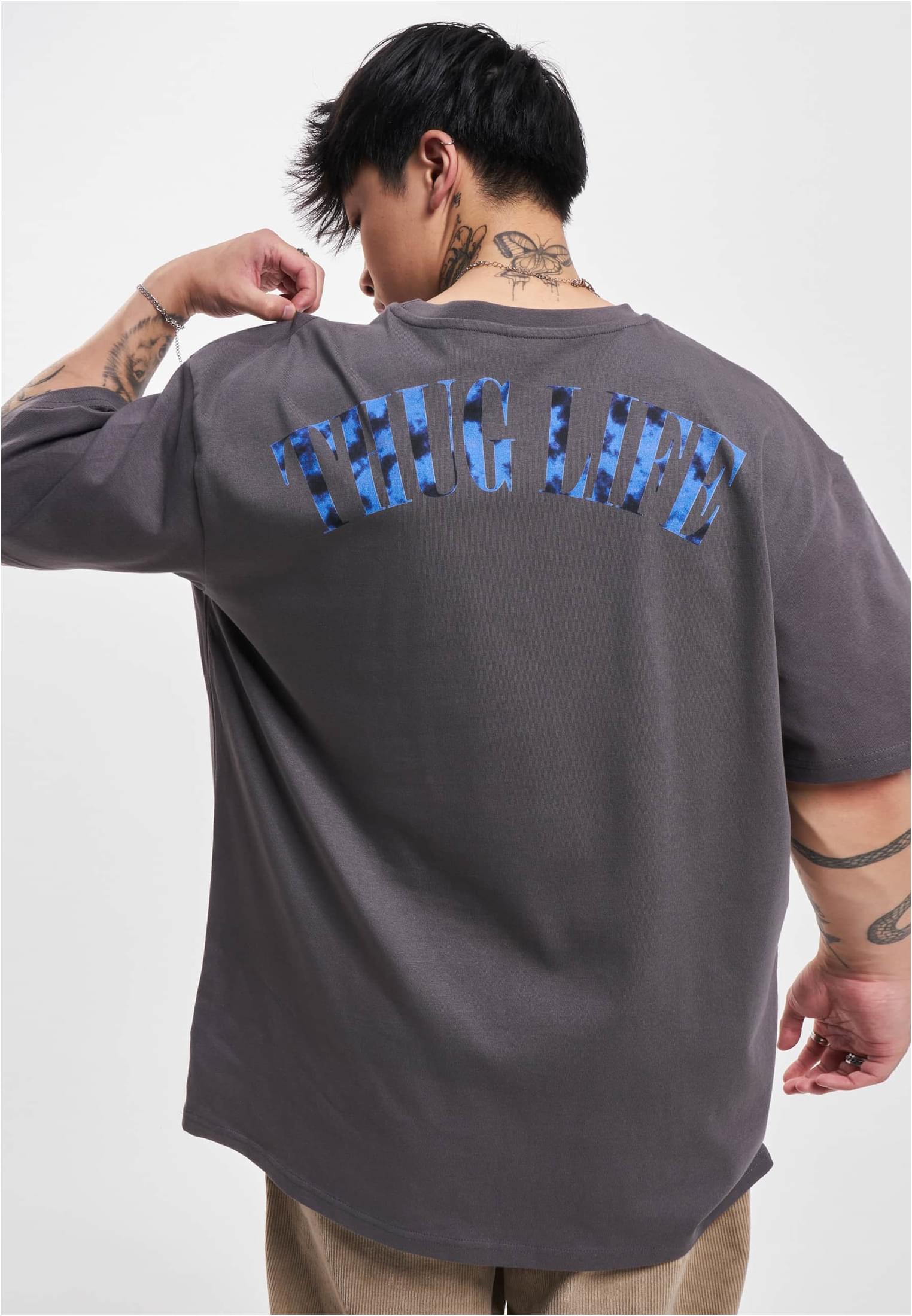 Thug Life Maglietta Clouds darkgrey