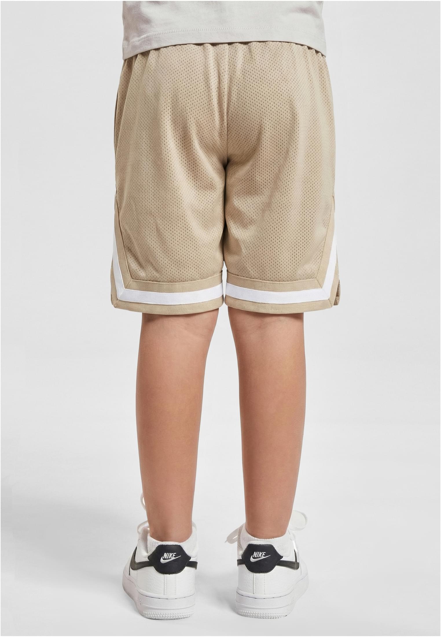 Urban Classics Pantaloncini Stripes Mesh unionbeige
