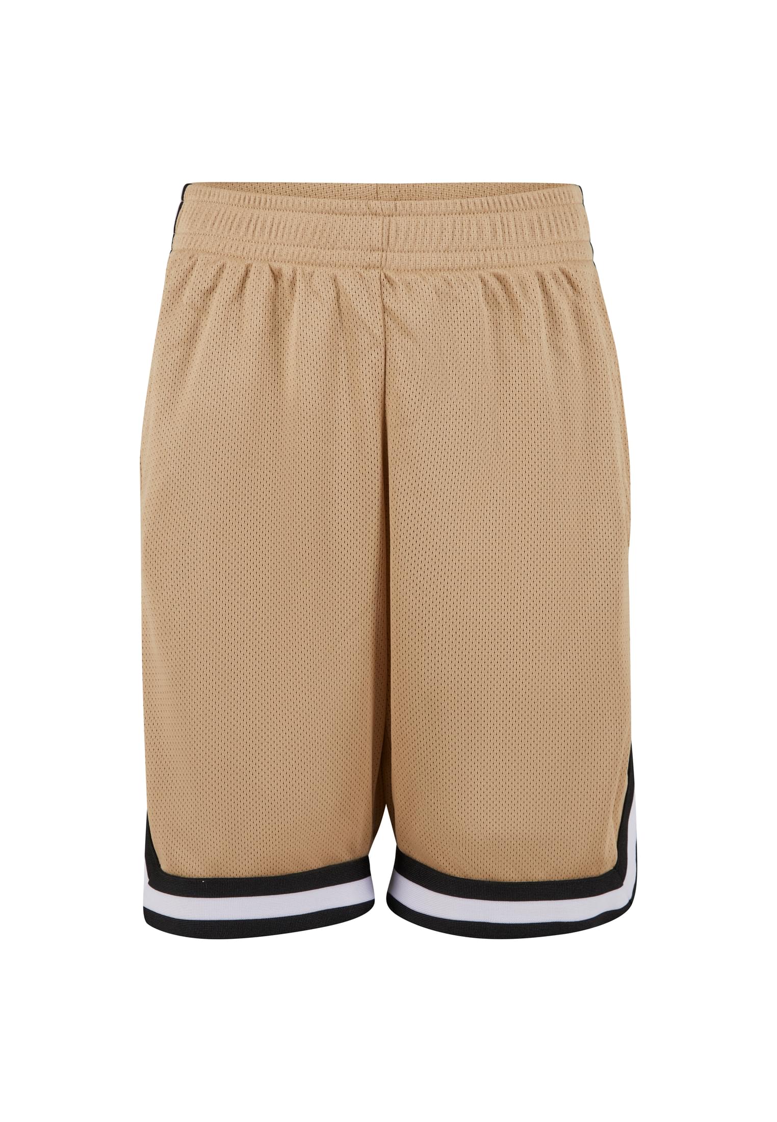Urban Classics Pantaloncini Stripes Mesh unionbeige