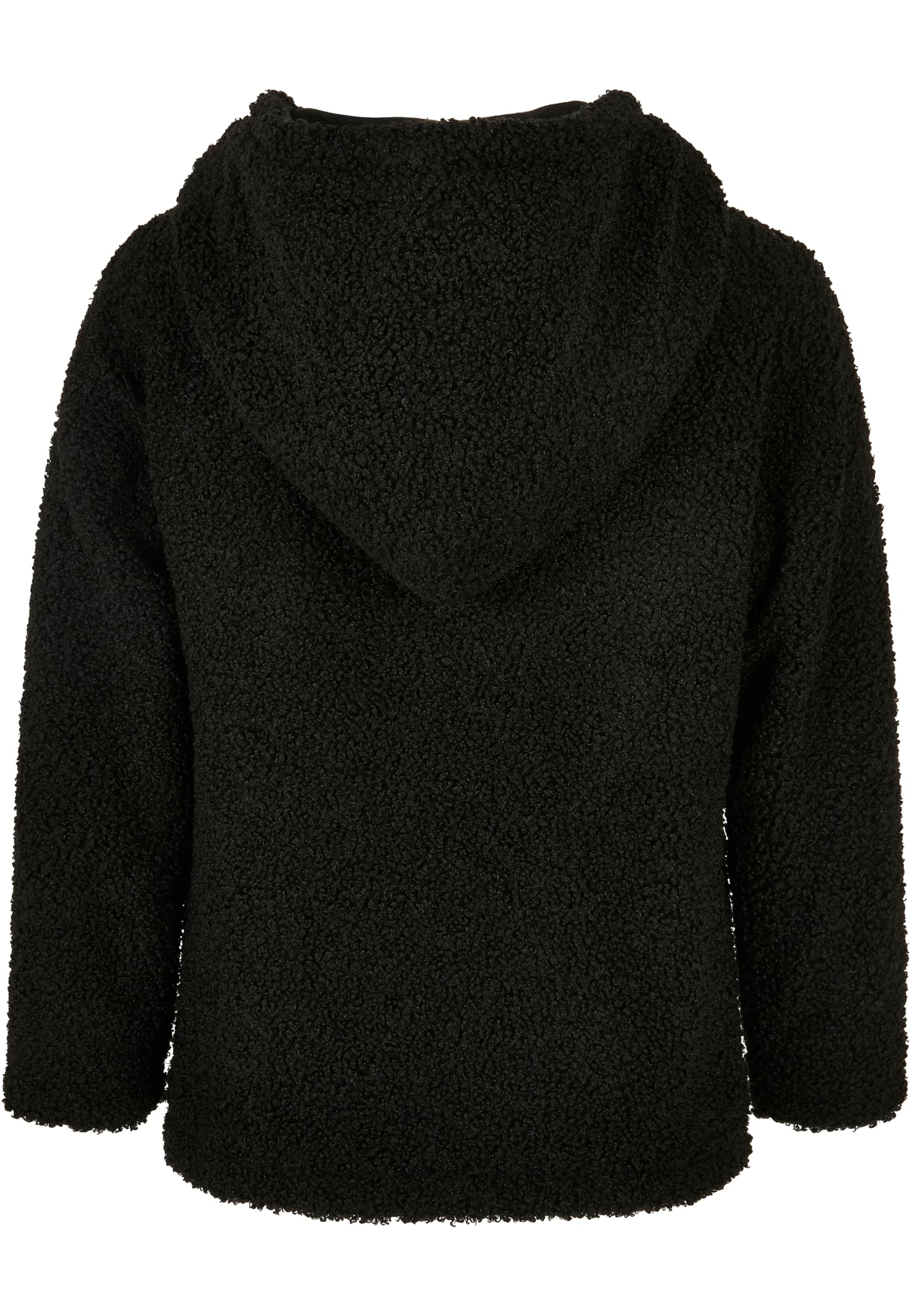 Urban Classics Kids Giacca Hooded Sherpa Zip