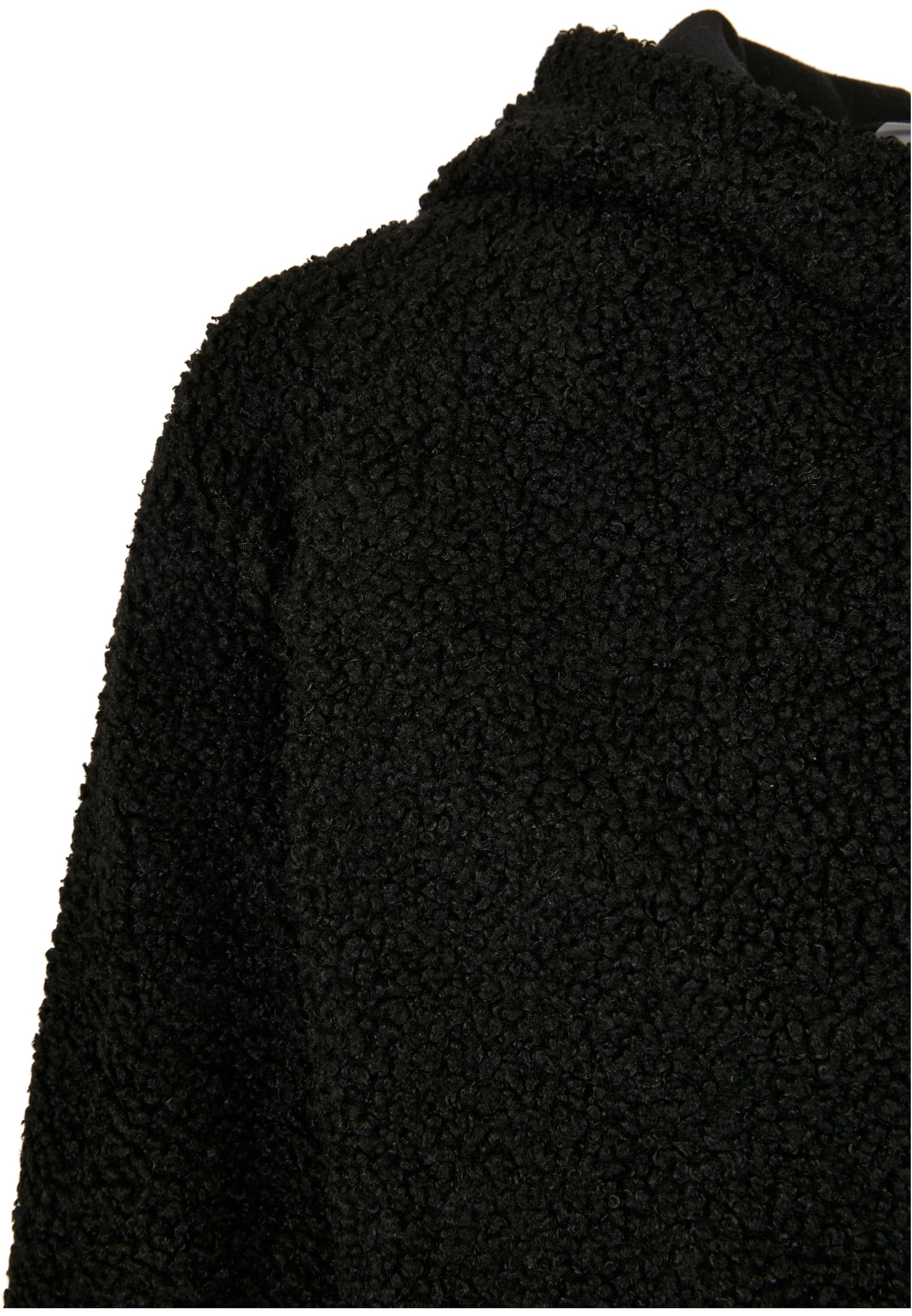 Urban Classics Kids Giacca Hooded Sherpa Zip