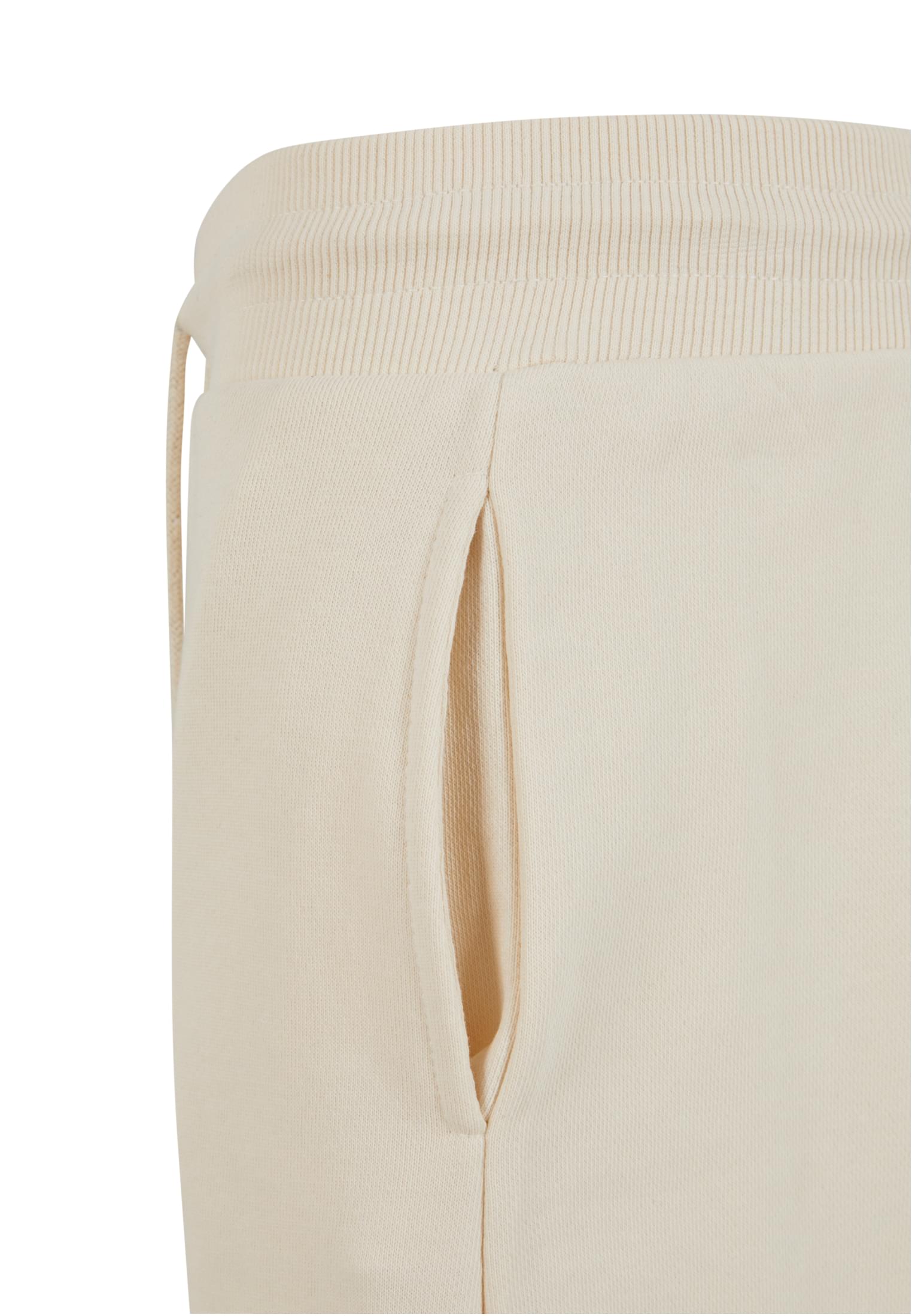 Urban Classics Kids Pantaloni della tuta Light Terry Basic whitesand