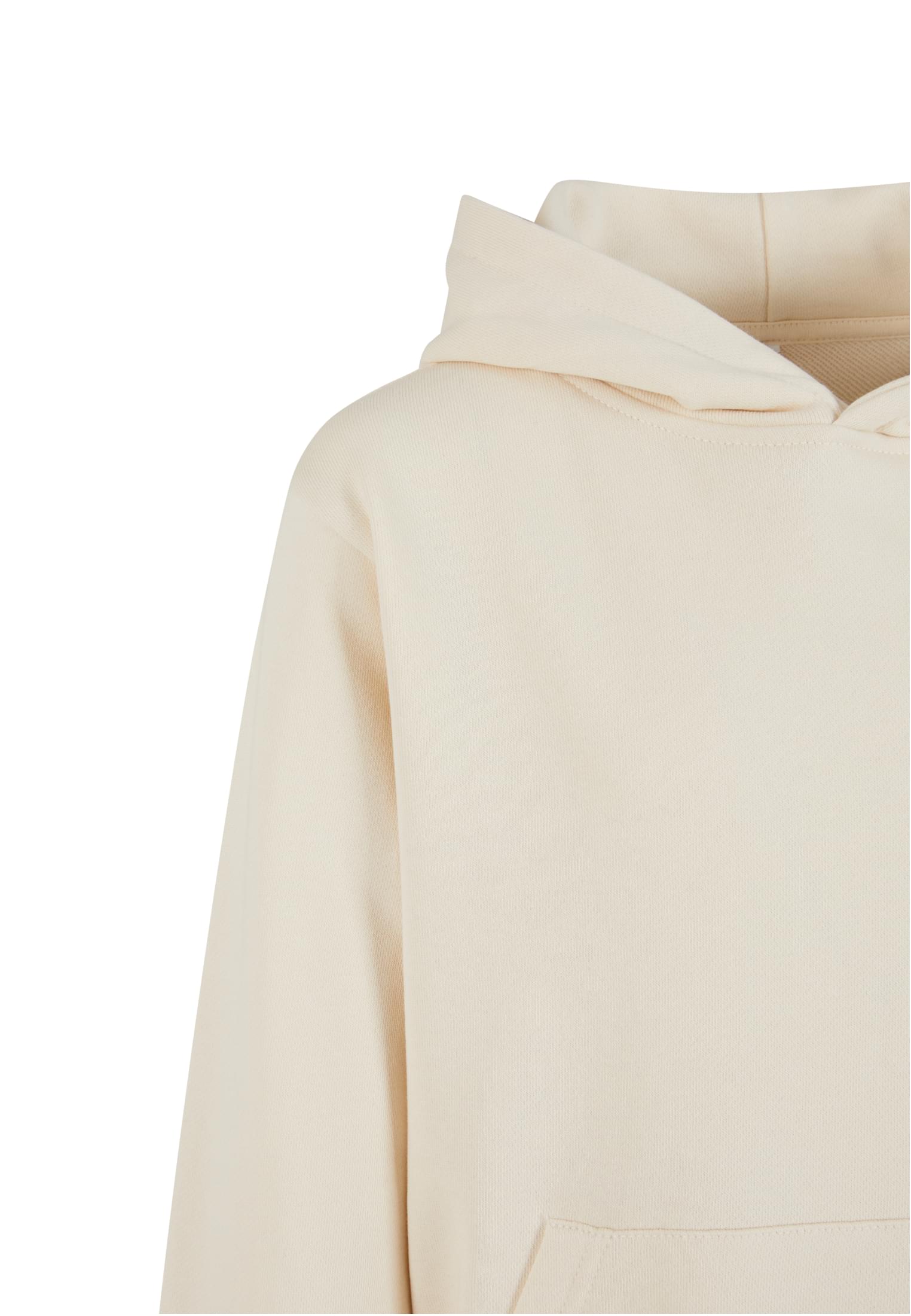 Urban Classics Kids Felpa con cappuccio Light Terry Oversized whitesand