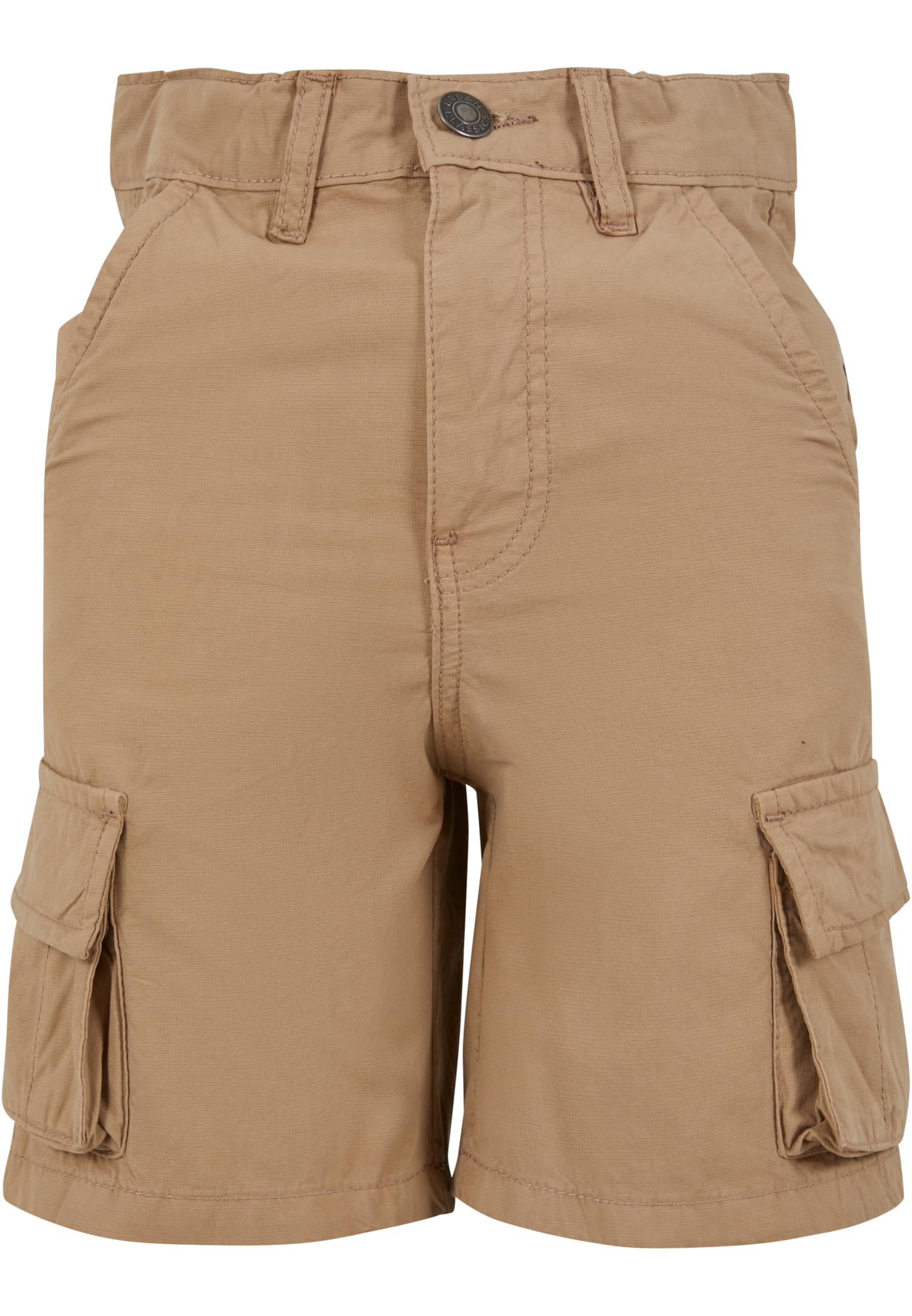 Urban Classics Pantaloncini Knee Pleat Cargo unionbeige