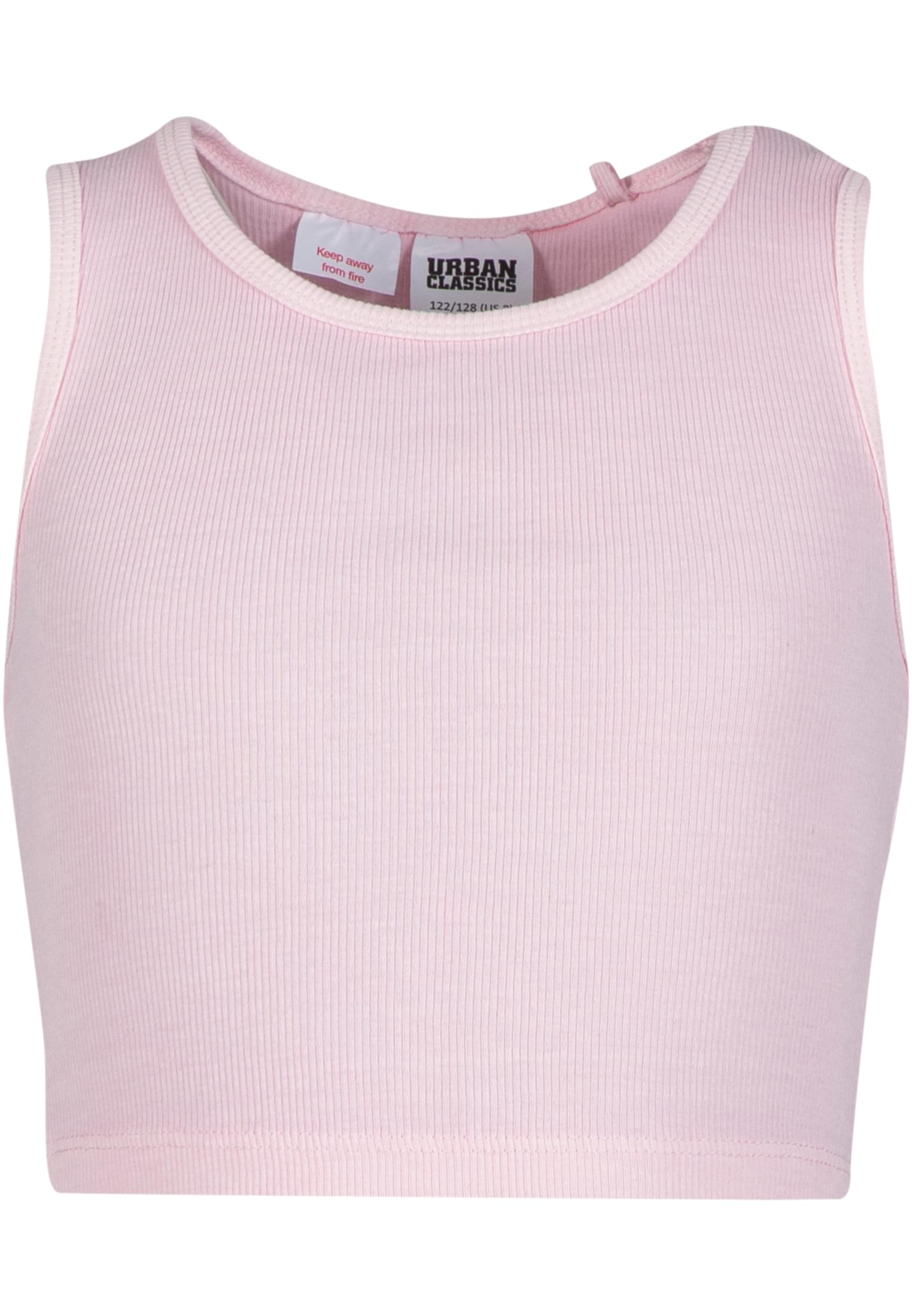 Urban Classics Kids Camicia Washed Rib Cropped blushedrose