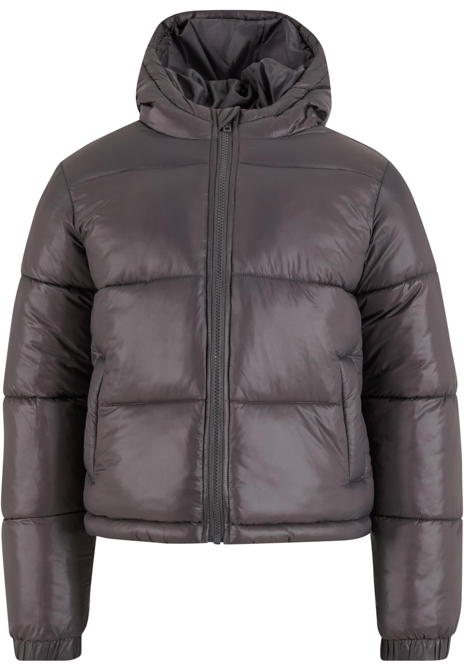 Urban Classics Kids Giacca Shiny With Hood magnet