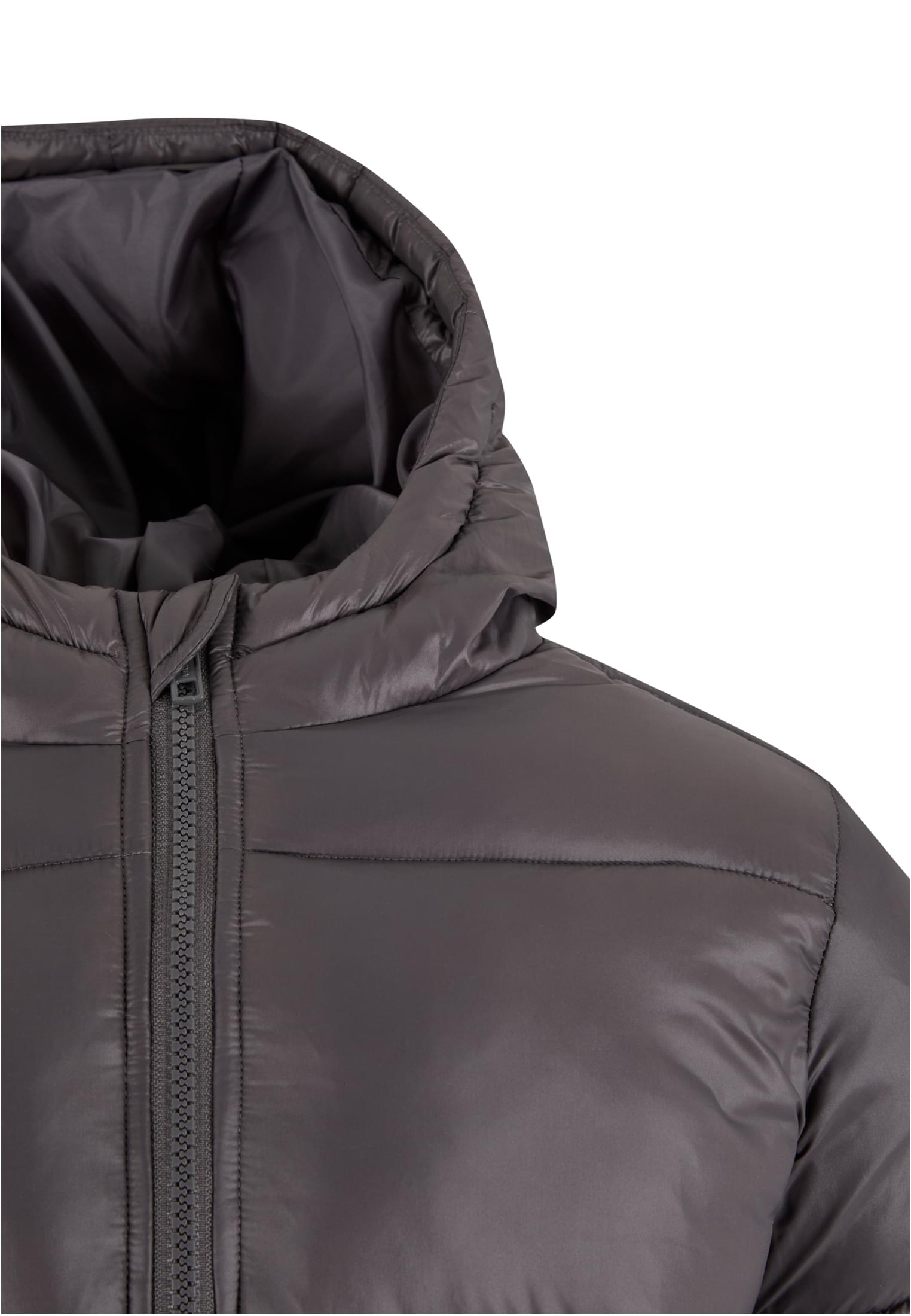 Urban Classics Kids Giacca Shiny With Hood magnet