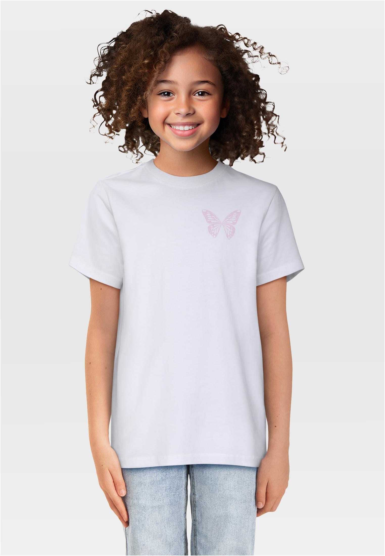 Urban Classics Kids Maglietta Pack kurzarm New York Los Angeles Butterfly