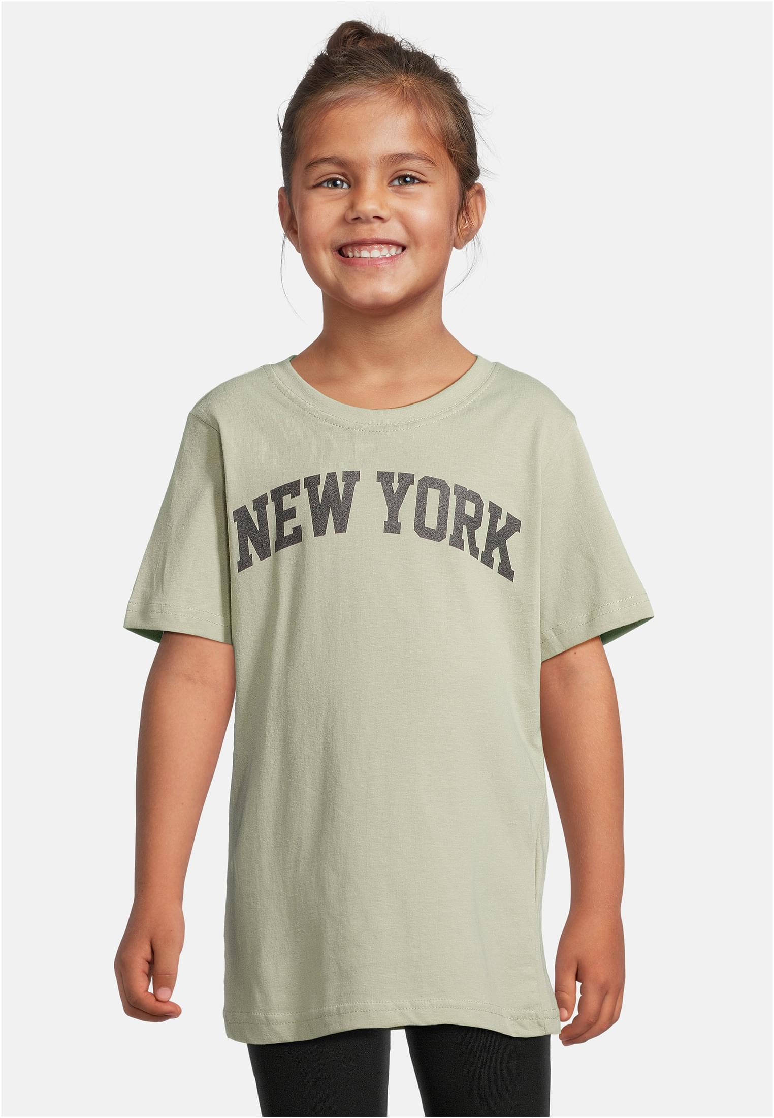 Urban Classics Maglietta Pack kurzarm New York Los Angeles College white+softsalvia