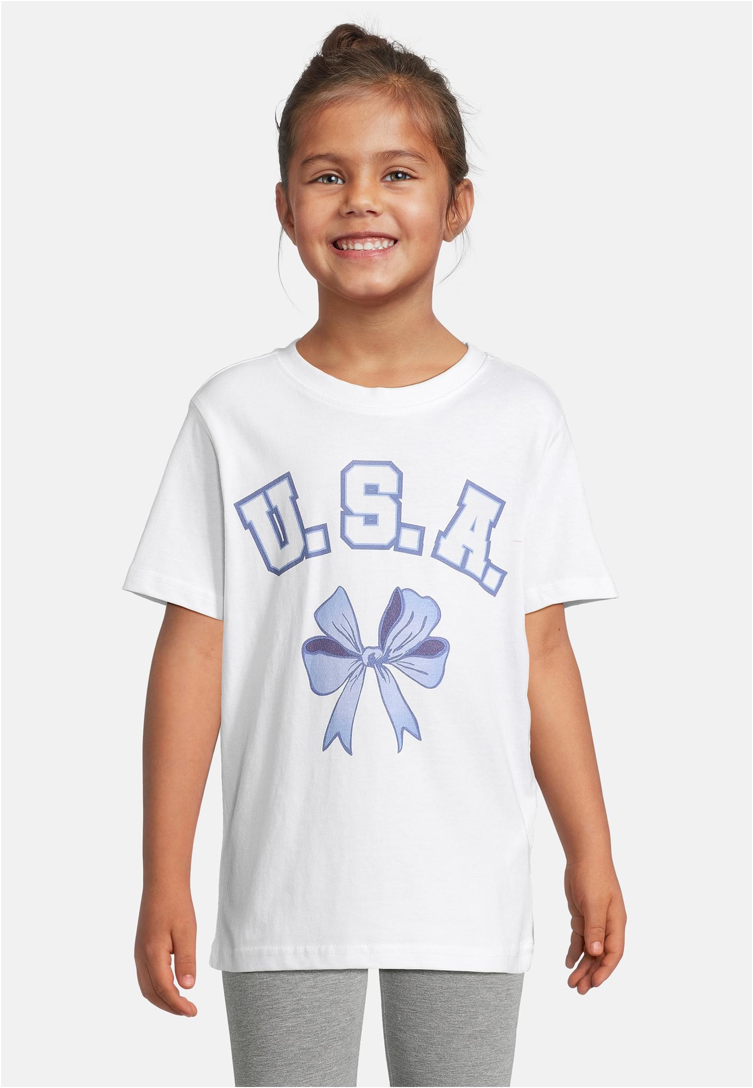 Urban Classics Maglietta Pack kurzarm USA Bow Club