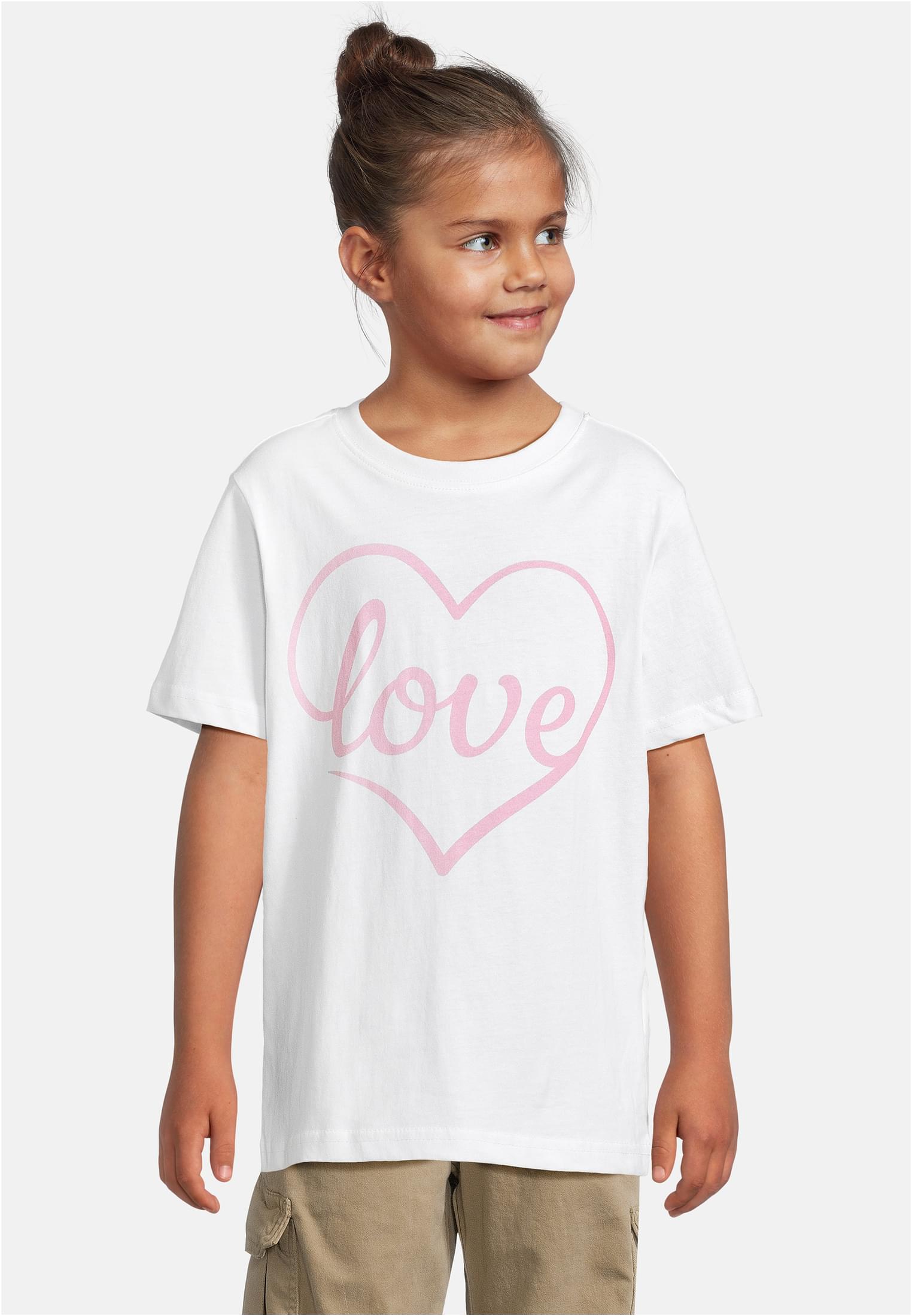 Urban Classics Maglietta Pack kurzarm Love Heart Flying Butterfly white+marshmallow