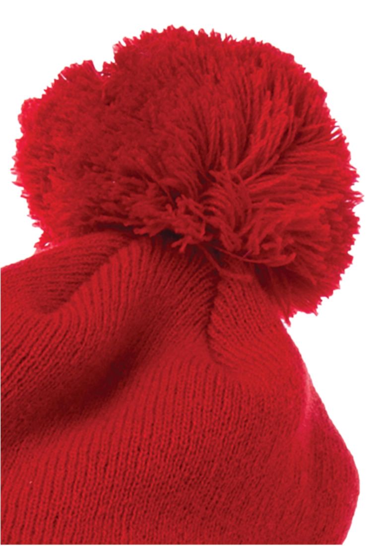 Cuffed Pom Pom Knit Beanie - - TTU1501P - 95