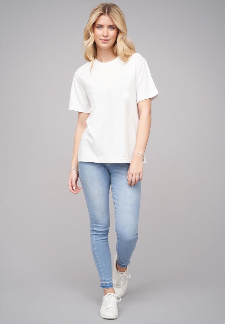 Ladies 77 Limoncello White Tee - - TTU25016019 - 38