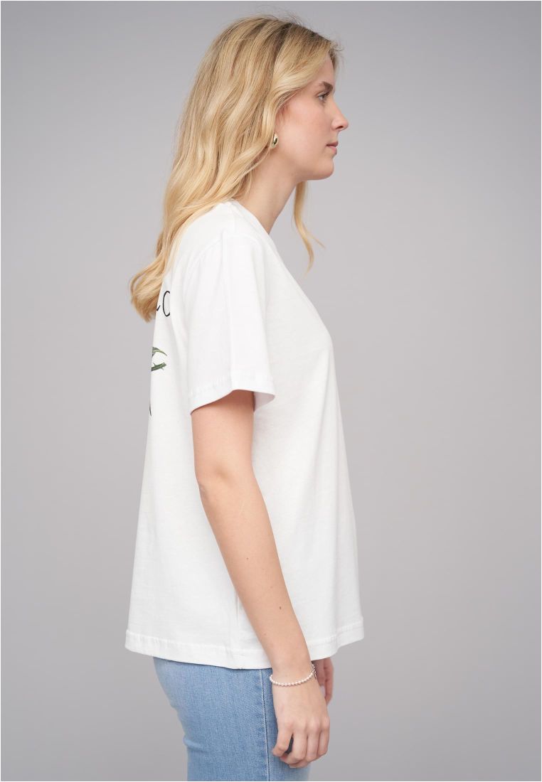 Ladies 77 Limoncello White Tee - - TTU25016019 - 37