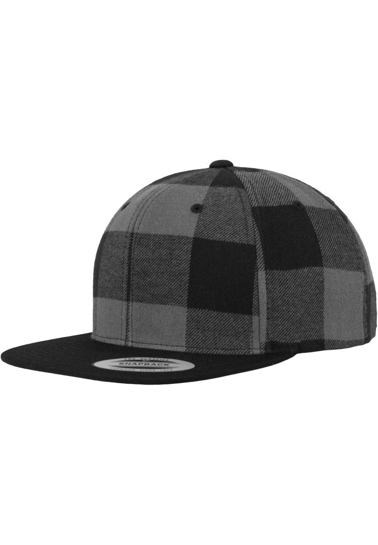 Checked Flanell Snapback