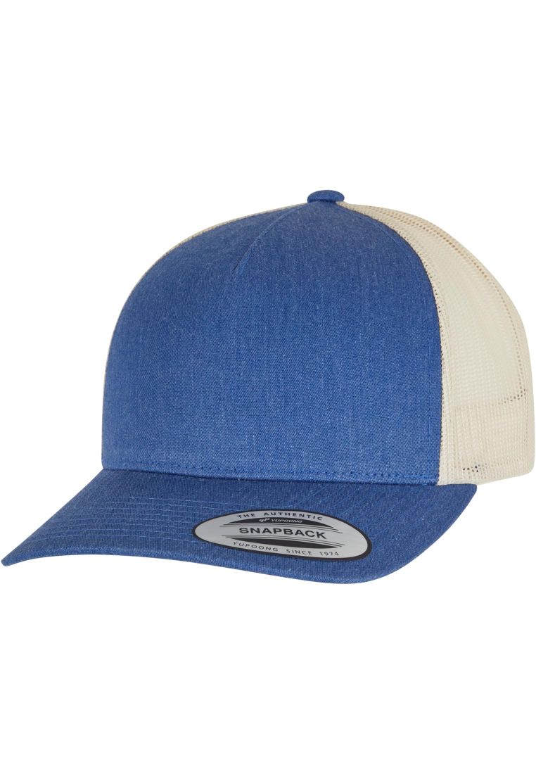 5-Panel Retro Trucker 2-Tone Cap - Caps - TTU6506T - 154