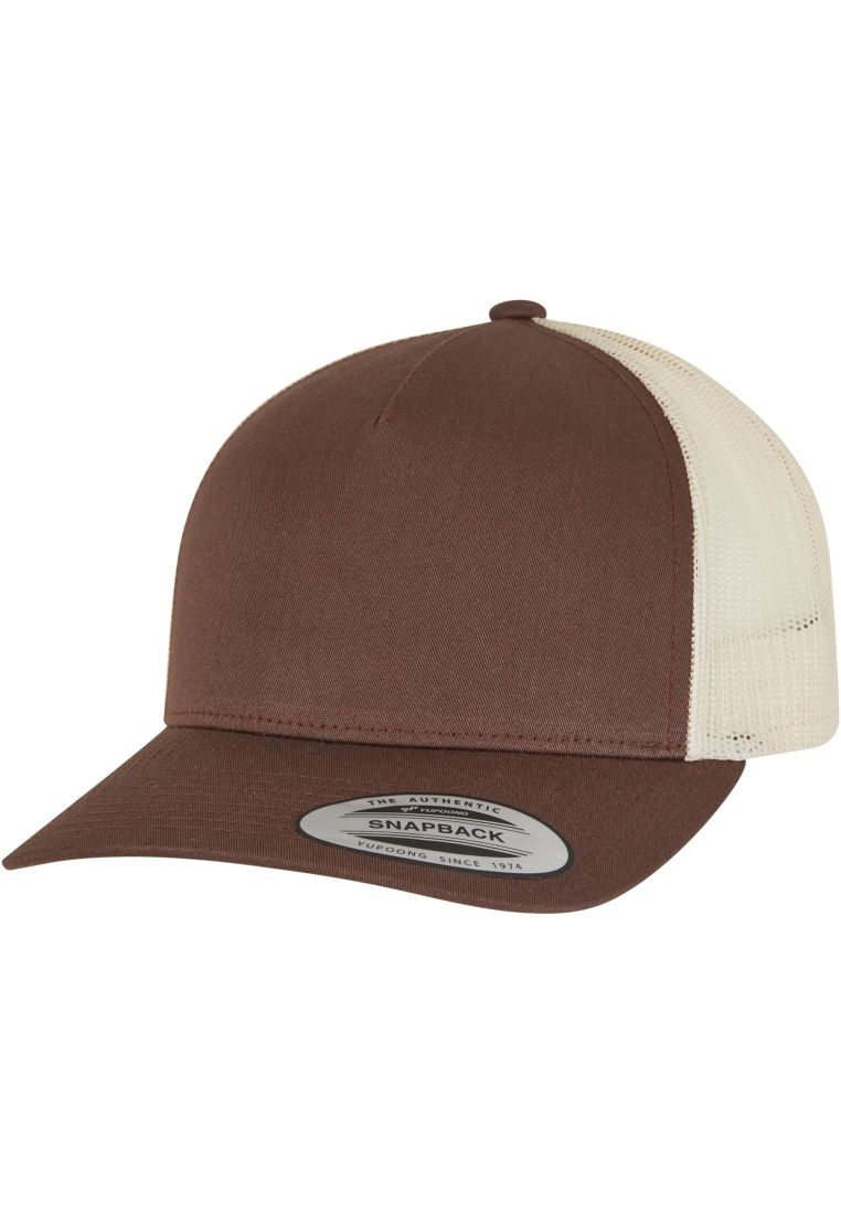5-Panel Retro Trucker 2-Tone Cap - Caps - TTU6506T - 214
