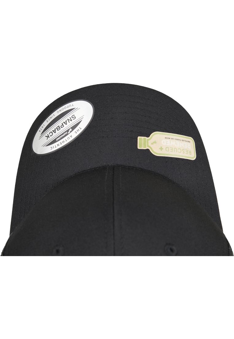 Trucker Recycled Polyester Fabric Cap