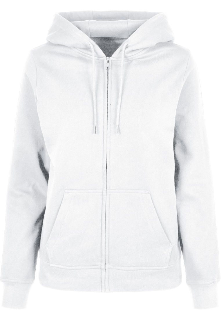 Ladies Basic Zip Hoody